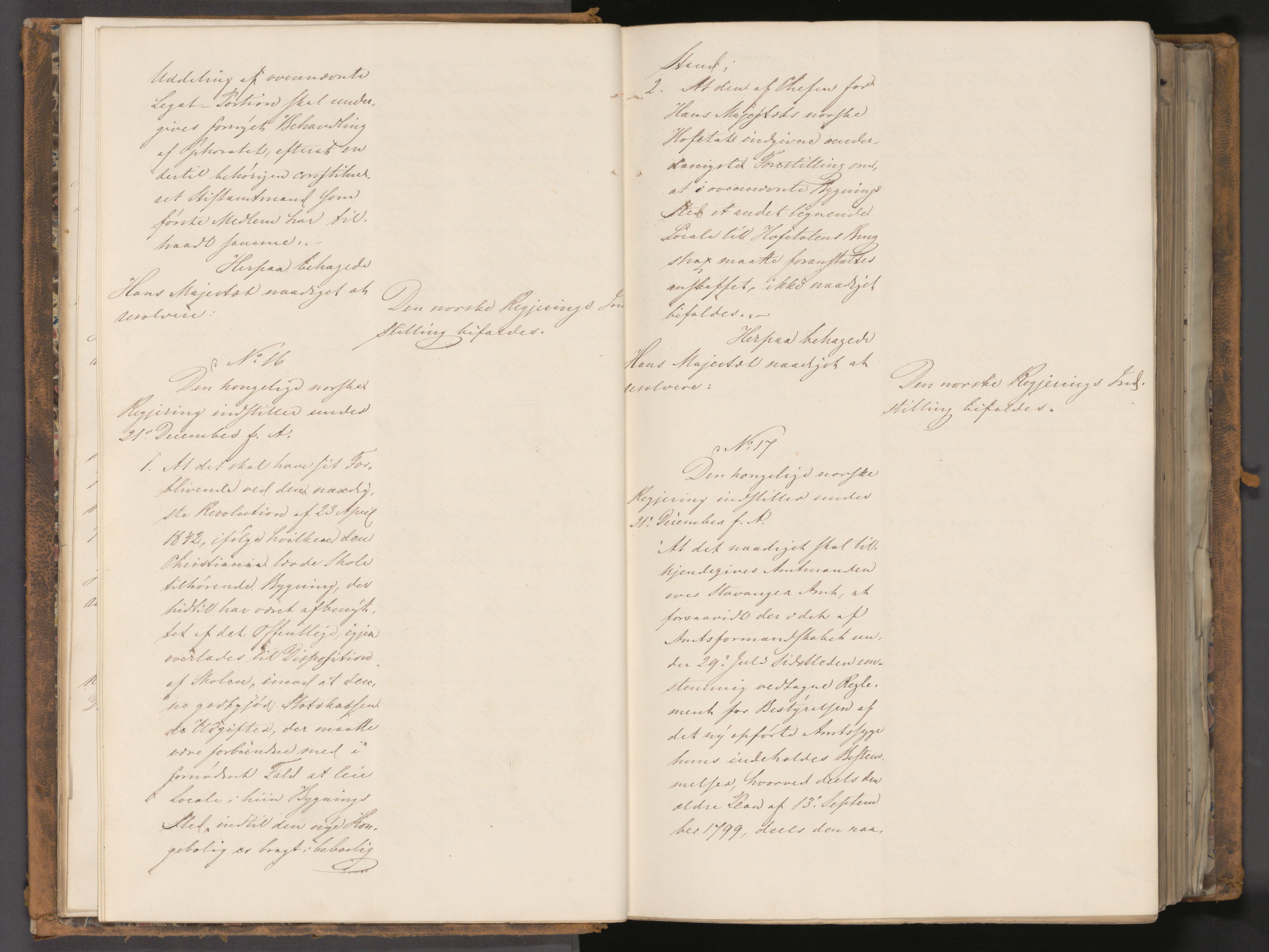 Statsrådssekretariatet, AV/RA-S-1001/A/Ab/L0057: Kgl. res. nr. 1-880, 1. halvår, 1843