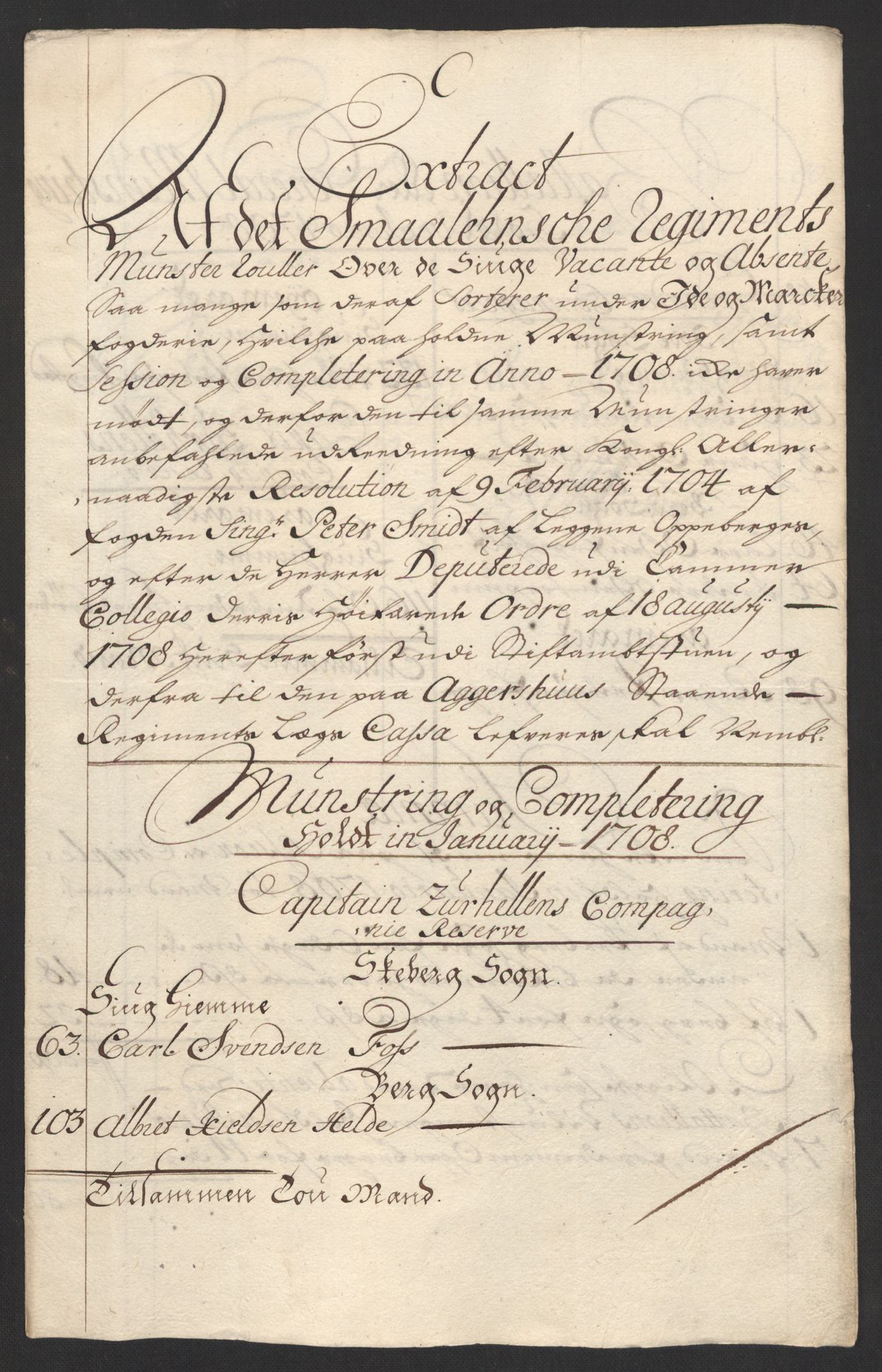 Rentekammeret inntil 1814, Reviderte regnskaper, Fogderegnskap, RA/EA-4092/R01/L0018: Fogderegnskap Idd og Marker, 1707-1709, s. 335