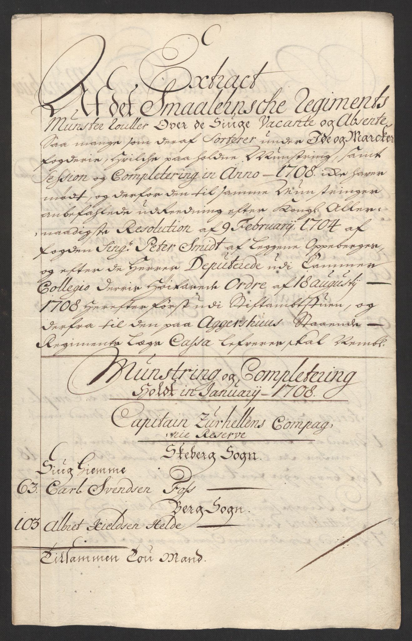 Rentekammeret inntil 1814, Reviderte regnskaper, Fogderegnskap, AV/RA-EA-4092/R01/L0018: Fogderegnskap Idd og Marker, 1707-1709, s. 335