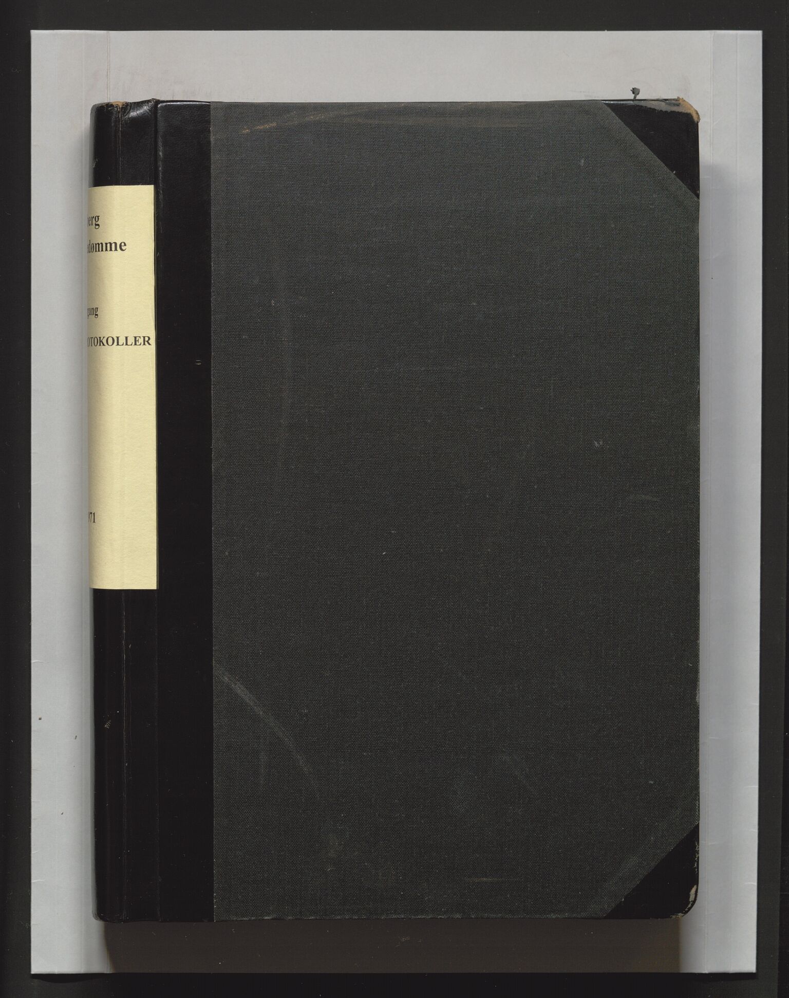 Tunsberg jordskiftedømme, AV/SAKO-A-795/F/Fa/L0009: Overrettsprotokoll, 1957-1971