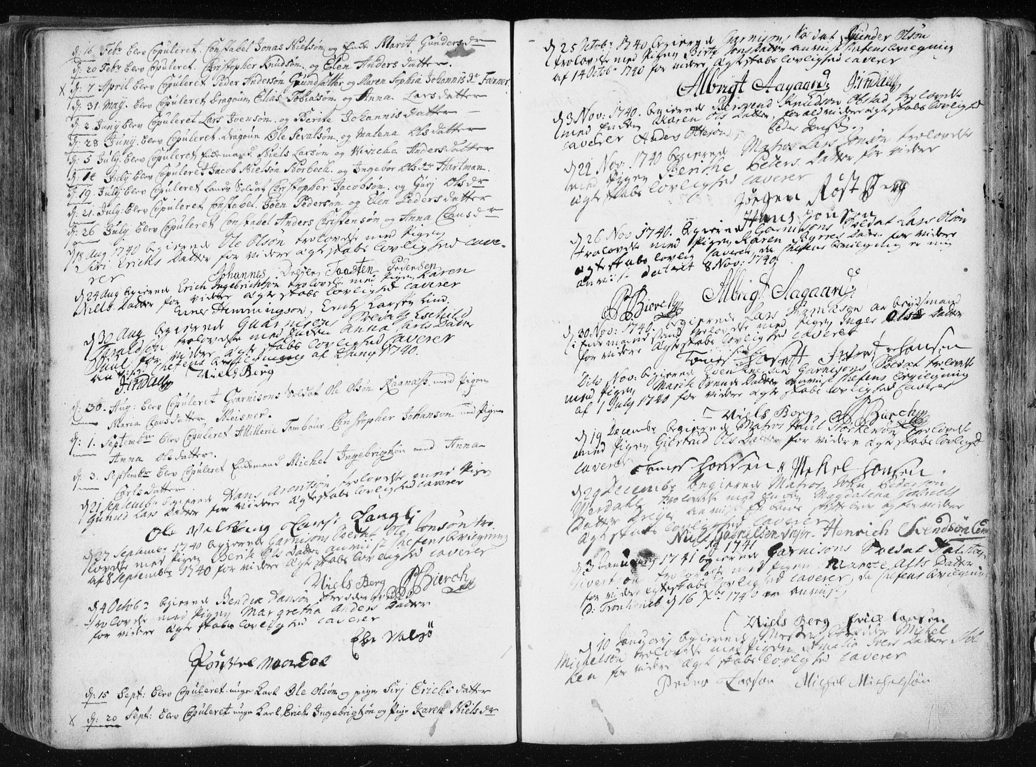 Ministerialprotokoller, klokkerbøker og fødselsregistre - Sør-Trøndelag, AV/SAT-A-1456/601/L0036: Ministerialbok nr. 601A04, 1729-1769