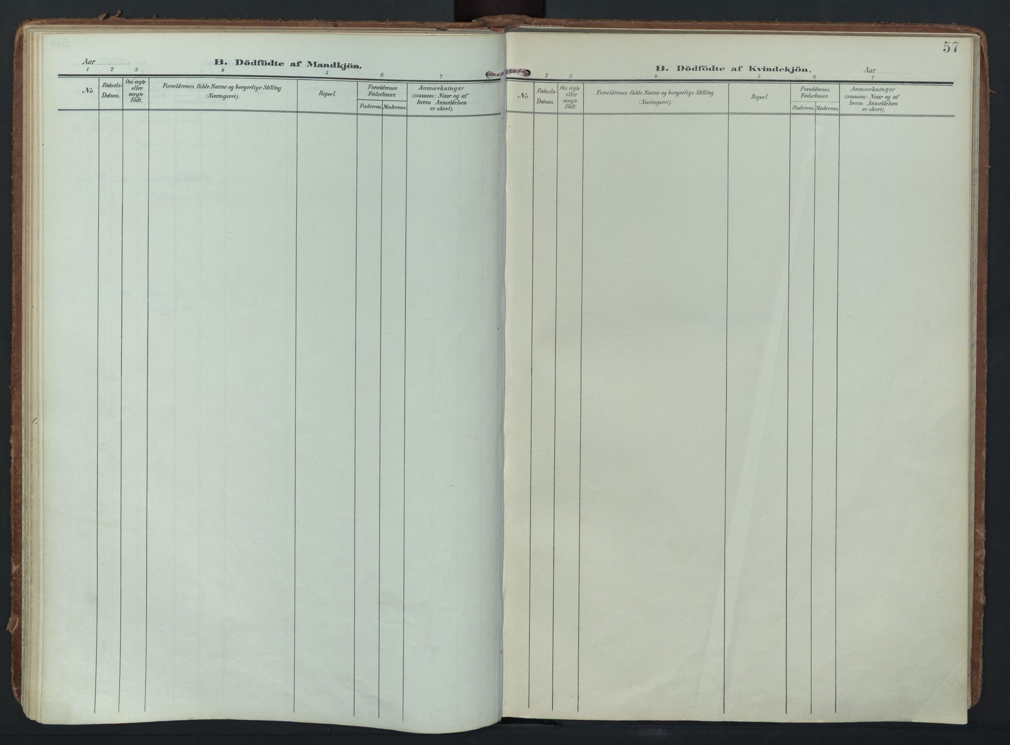 Eidsberg prestekontor Kirkebøker, SAO/A-10905/F/Fc/L0002: Ministerialbok nr. III 2, 1906-1934, s. 57