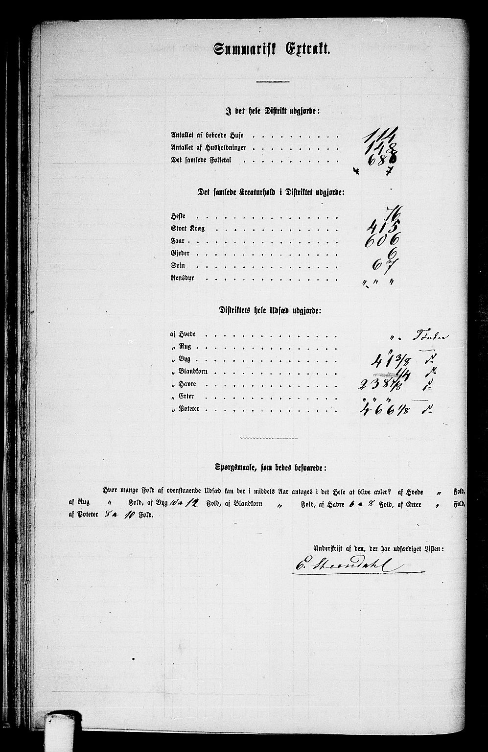 RA, Folketelling 1865 for 1625P Stadsbygd prestegjeld, 1865, s. 36