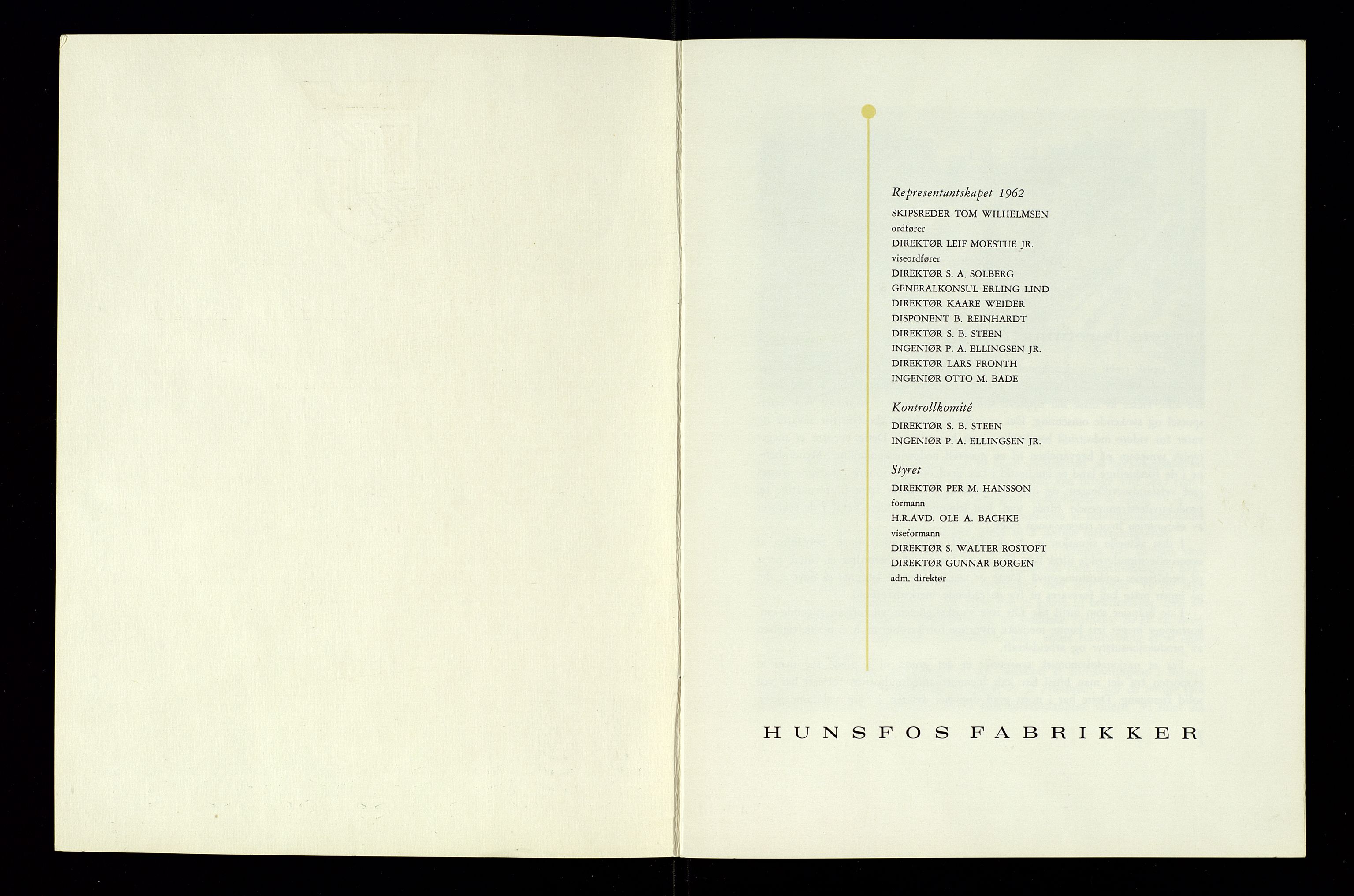 Hunsfos fabrikker, AV/SAK-D/1440/01/L0001/0003: Vedtekter, anmeldelser og årsberetninger / Årsberetninger og regnskap, 1918-1989, s. 210