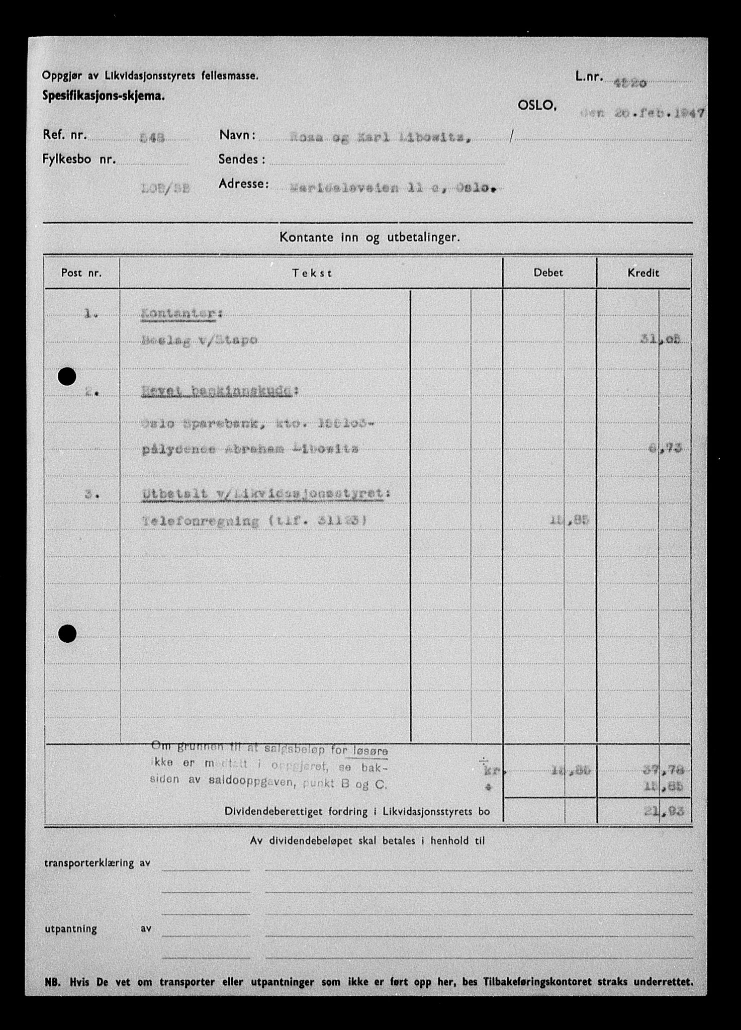 Justisdepartementet, Tilbakeføringskontoret for inndratte formuer, AV/RA-S-1564/H/Hc/Hcc/L0959: --, 1945-1947, s. 553