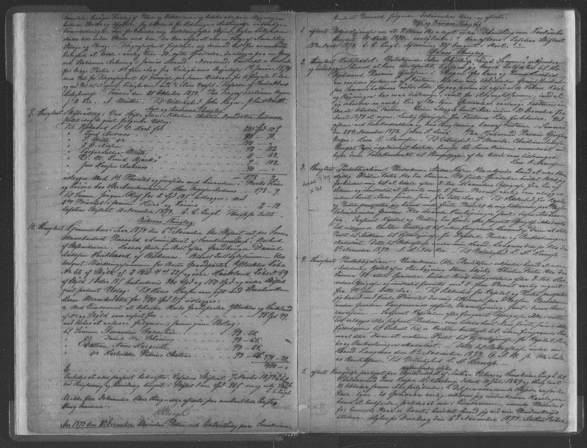 Vesterålen sorenskriveri, SAT/A-4180/1/2/2Ca/L0014: Pantebok nr. M-II, 1873-1875, s. 172