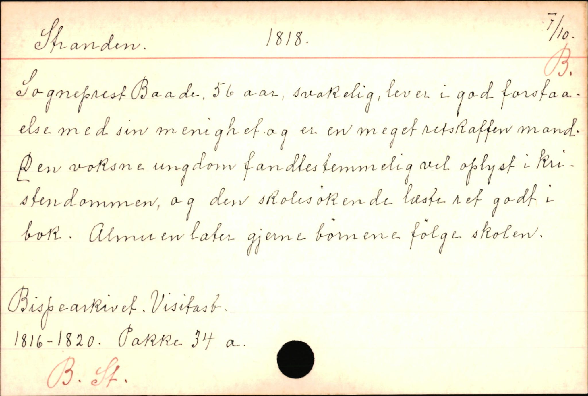 Haugen, Johannes - lærer, AV/SAB-SAB/PA-0036/01/L0001: Om klokkere og lærere, 1521-1904, s. 11014