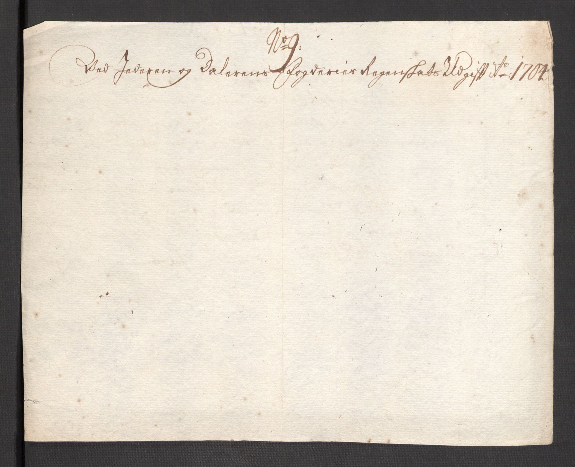 Rentekammeret inntil 1814, Reviderte regnskaper, Fogderegnskap, RA/EA-4092/R46/L2732: Fogderegnskap Jæren og Dalane, 1703-1704, s. 124