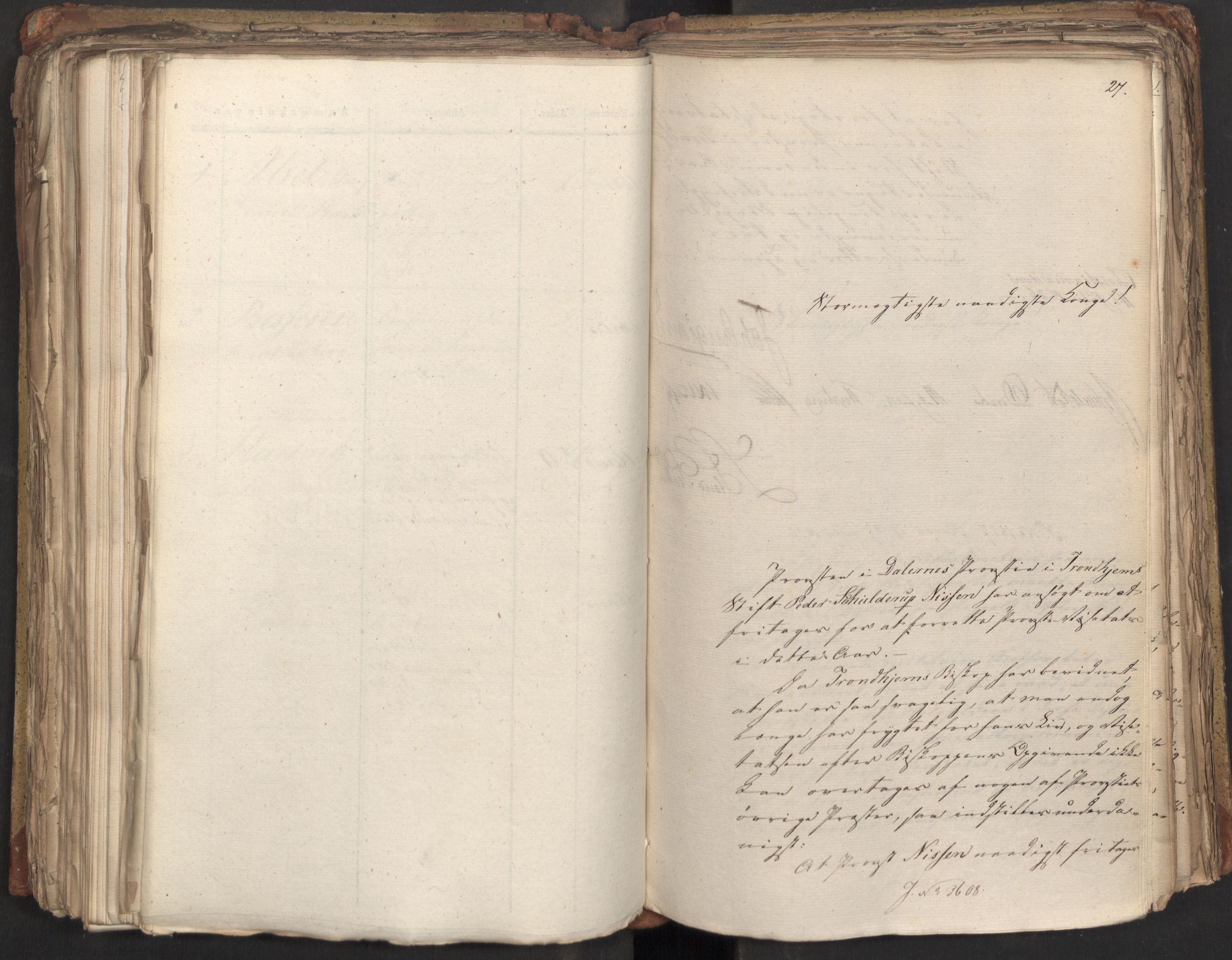 Statsrådsavdelingen i Stockholm, AV/RA-S-1003/D/Da/L0047: Regjeringsinnstillinger nr. 3501-3659, 1826, s. 307