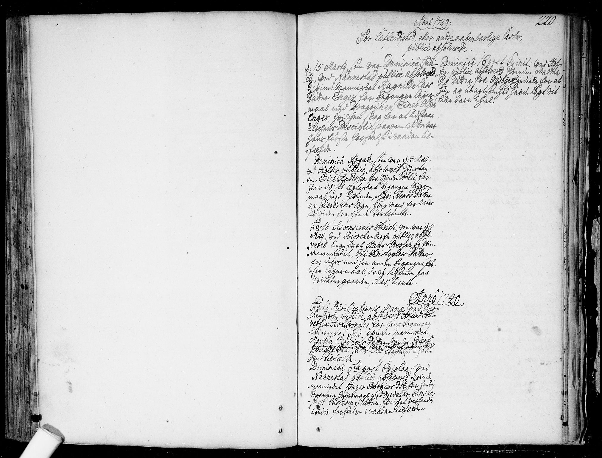 Nannestad prestekontor Kirkebøker, SAO/A-10414a/F/Fa/L0006: Ministerialbok nr. I 6, 1739-1754, s. 220