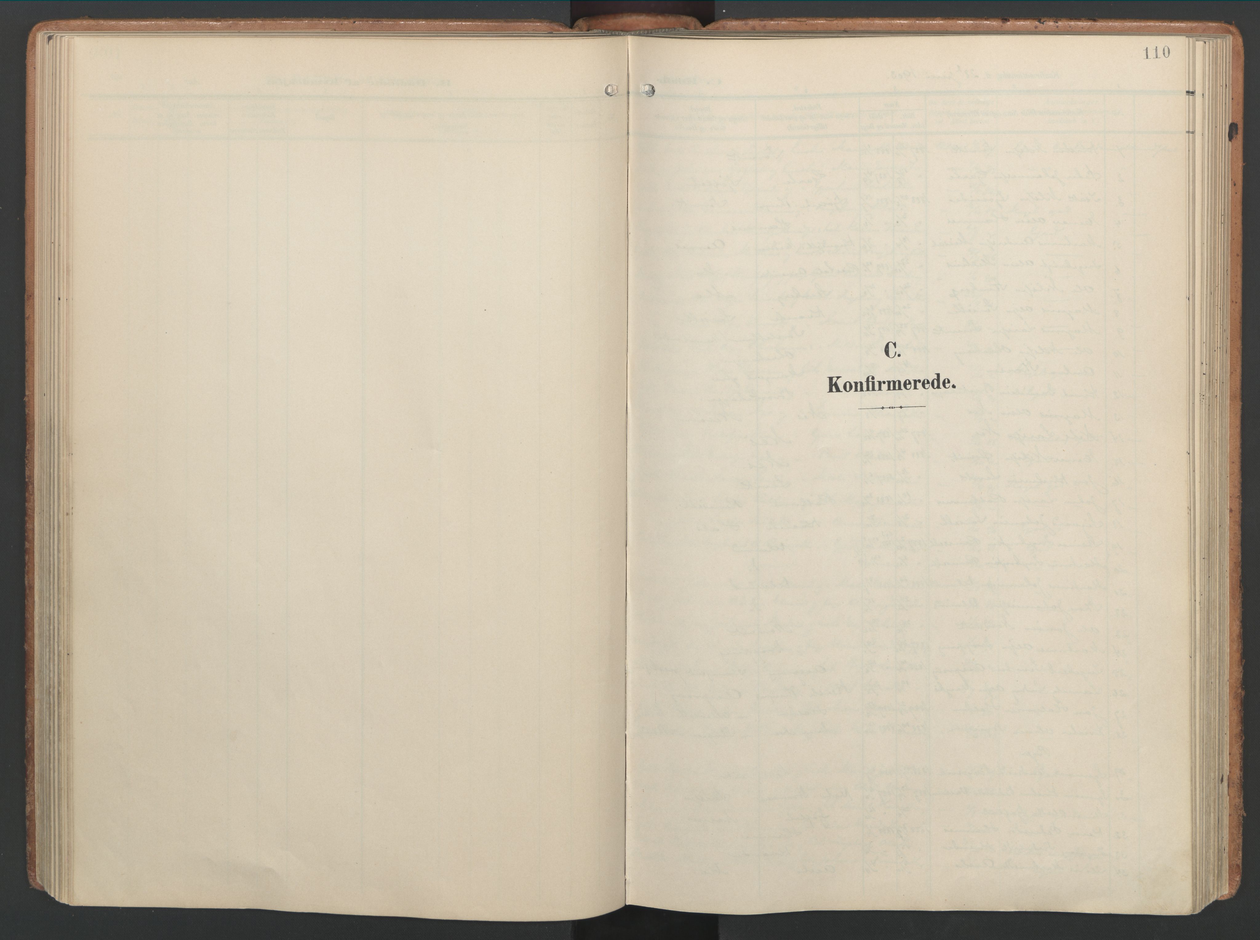 Ministerialprotokoller, klokkerbøker og fødselsregistre - Møre og Romsdal, AV/SAT-A-1454/592/L1030: Ministerialbok nr. 592A08, 1901-1925, s. 110