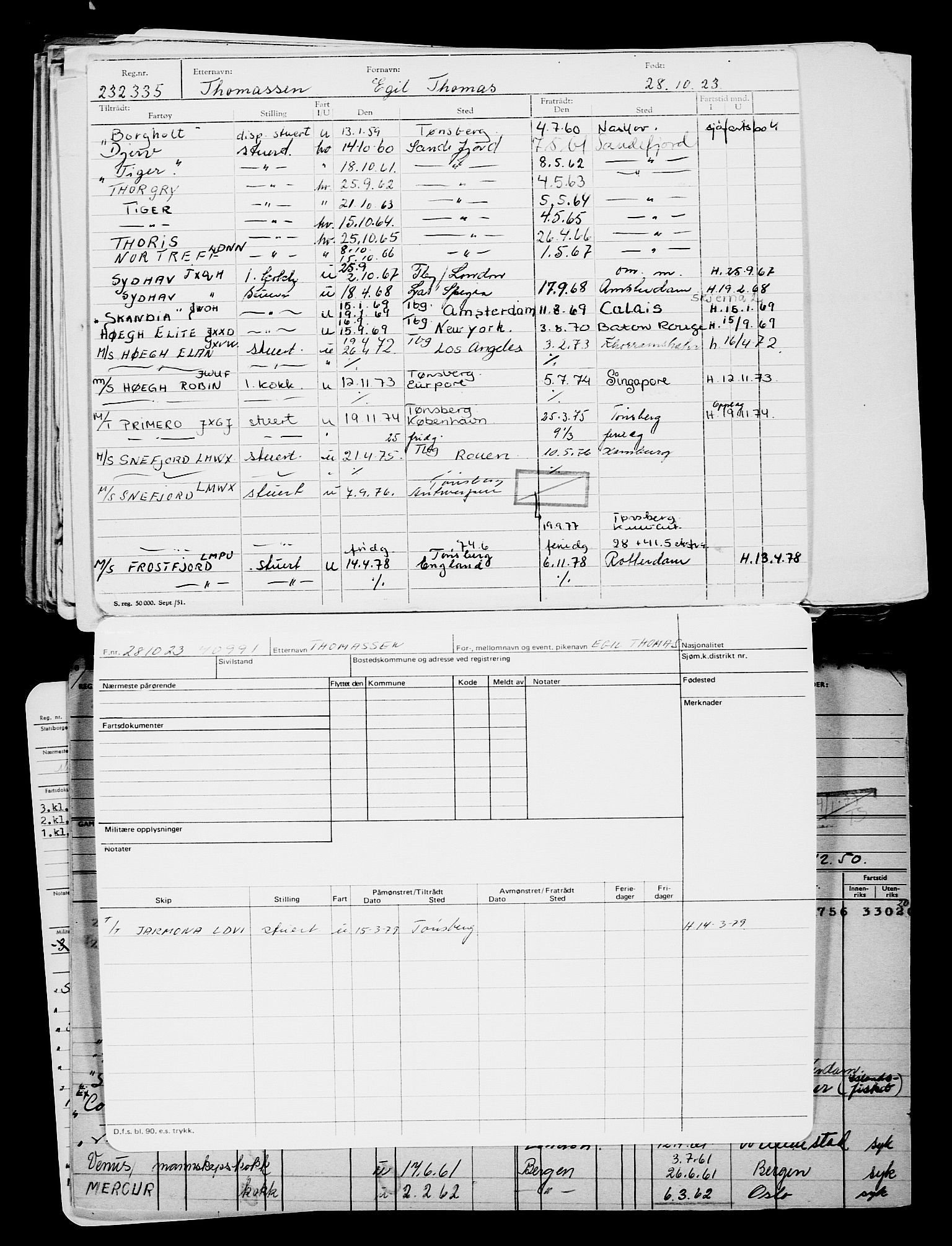 Direktoratet for sjømenn, AV/RA-S-3545/G/Gb/L0224: Hovedkort, 1923, s. 370