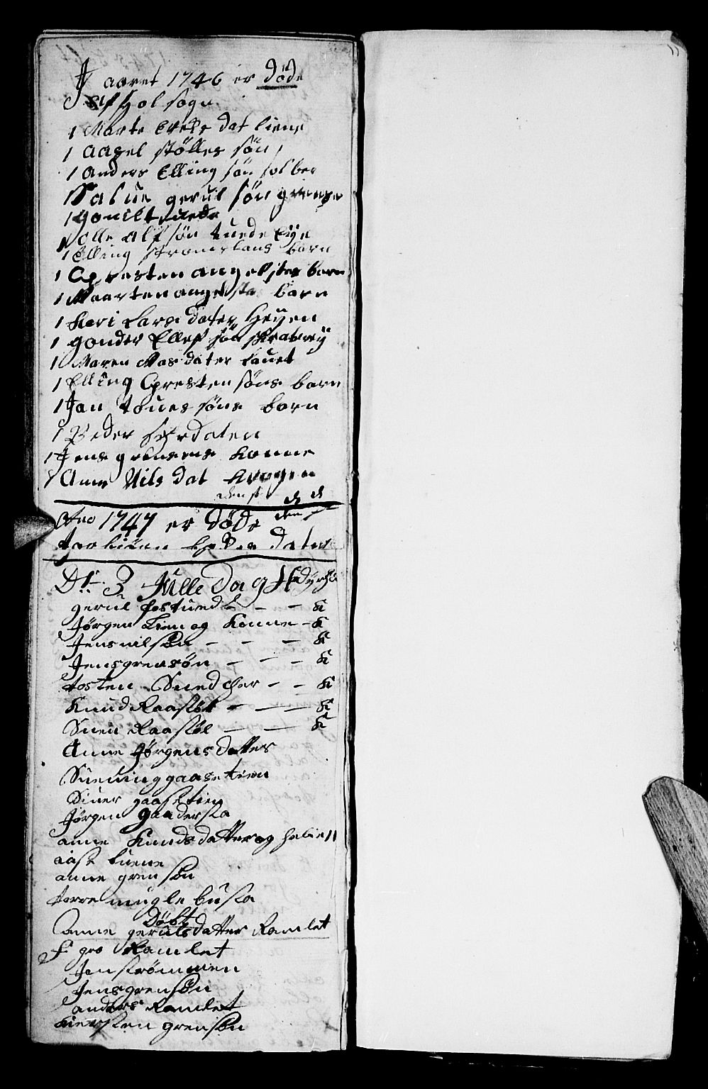 Holt sokneprestkontor, AV/SAK-1111-0021/F/Fb/L0004: Klokkerbok nr. B 4, 1730-1746, s. 272