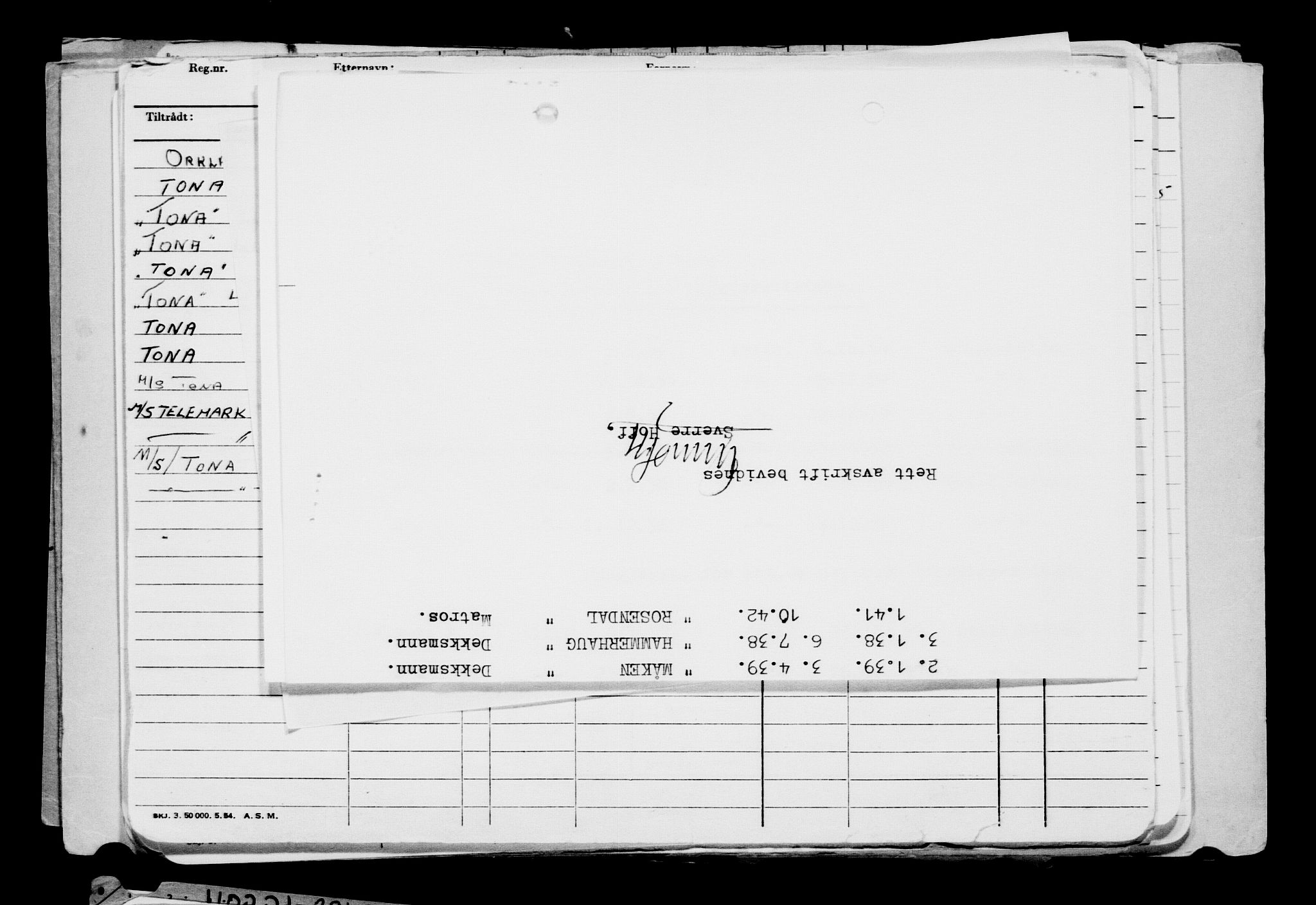 Direktoratet for sjømenn, AV/RA-S-3545/G/Gb/L0190: Hovedkort, 1921, s. 269