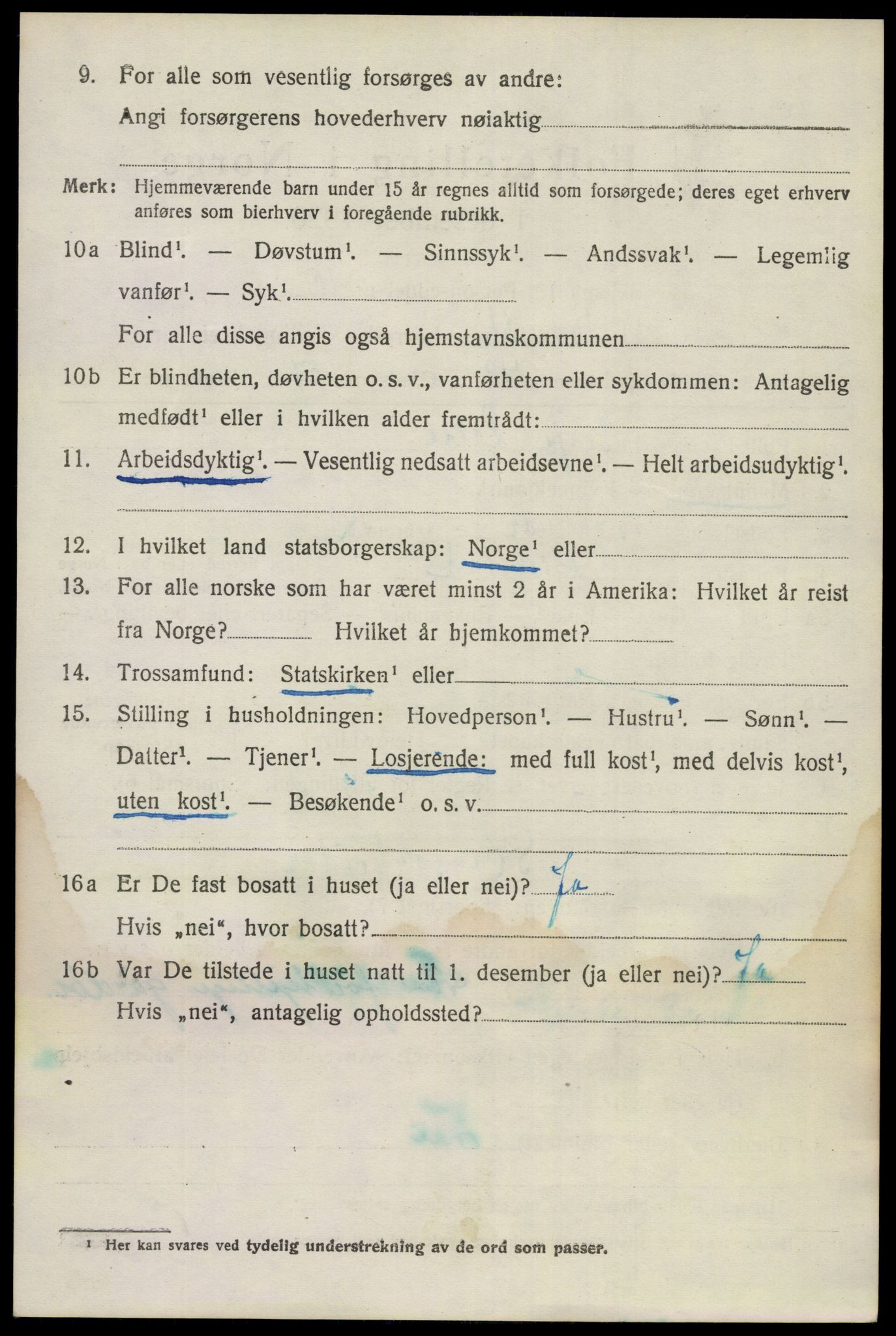 SAKO, Folketelling 1920 for 0814 Bamble herred, 1920, s. 8270