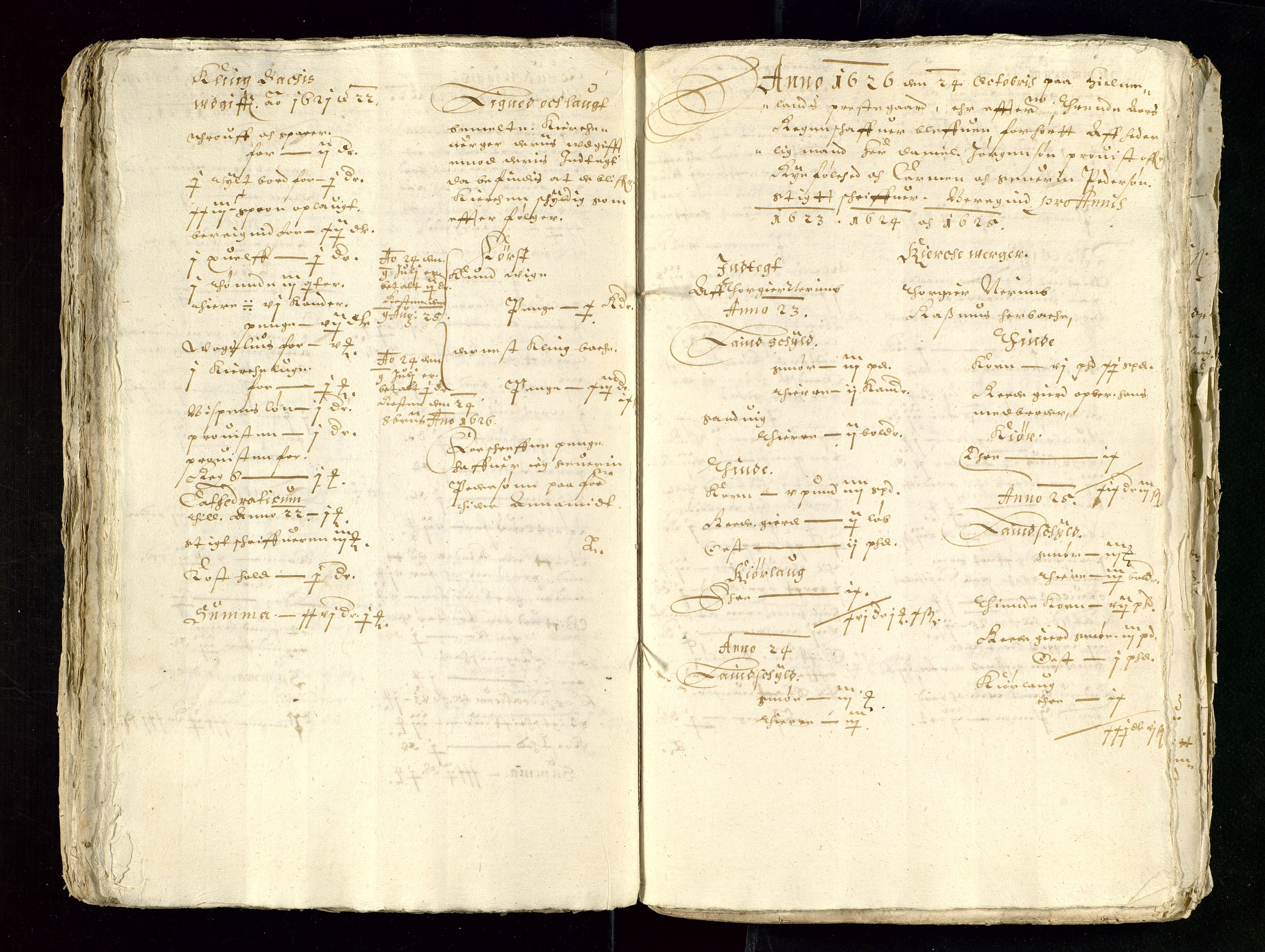 Stavanger len, AV/SAST-A-101870/Ob/L0018: Kirkeregnskaper, 1613-1632, s. 58