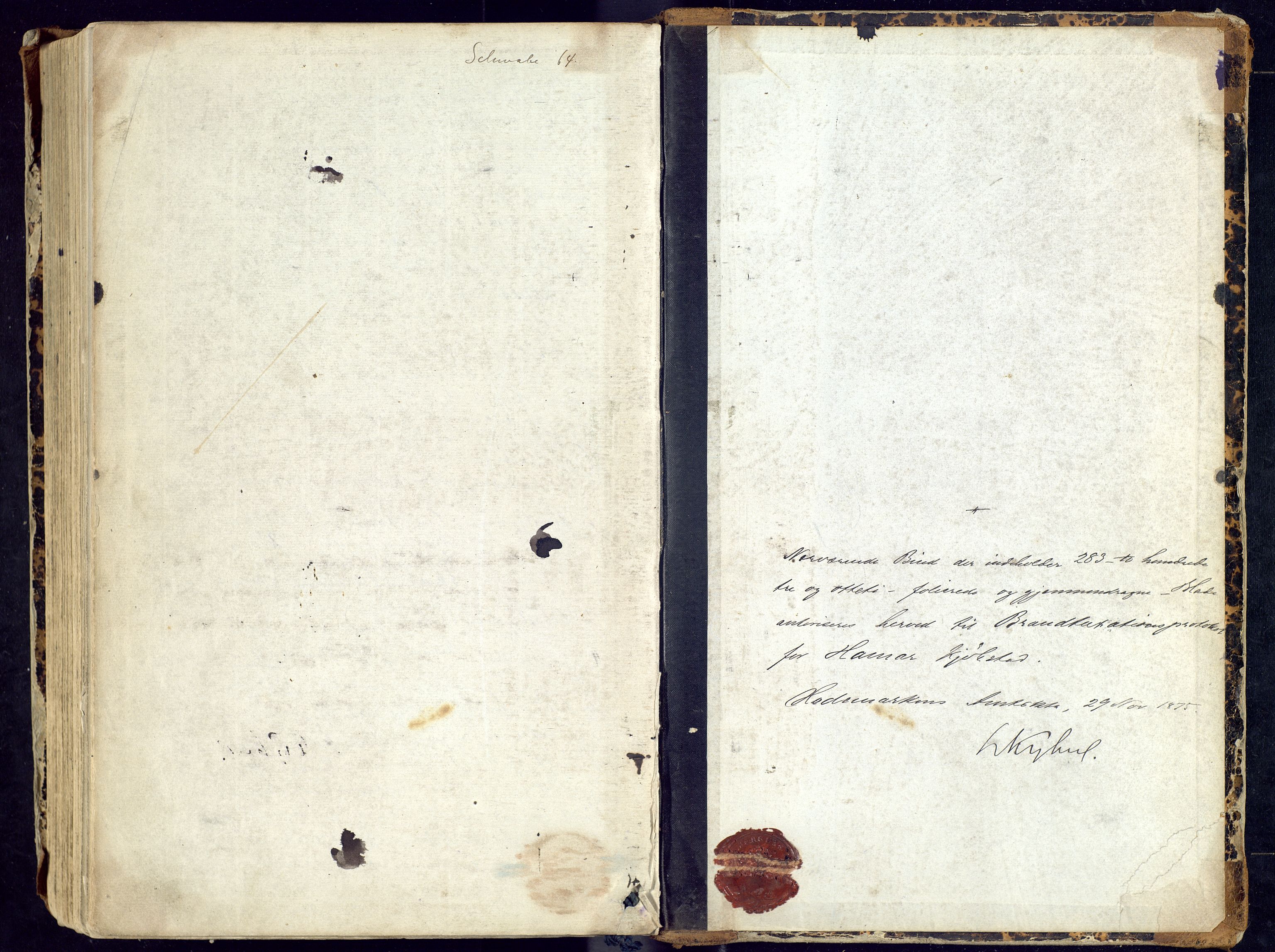 Norges Brannkasse, Hamar, AV/SAH-NBRANH-006/F/Fa/L0002: Branntakstprotokoll, 1876-1886