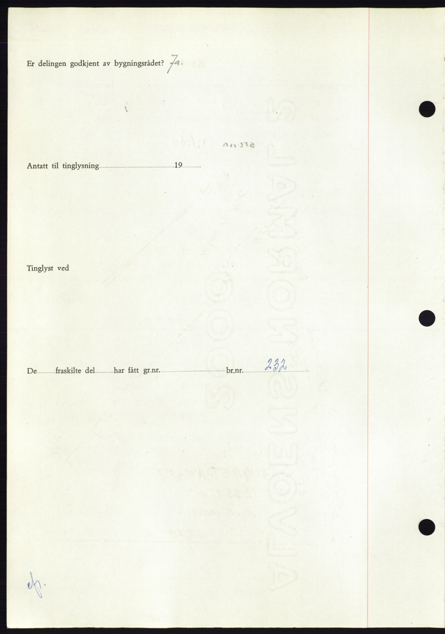 Søre Sunnmøre sorenskriveri, AV/SAT-A-4122/1/2/2C/L0095: Pantebok nr. 21A, 1953-1953, Dagboknr: 1766/1953