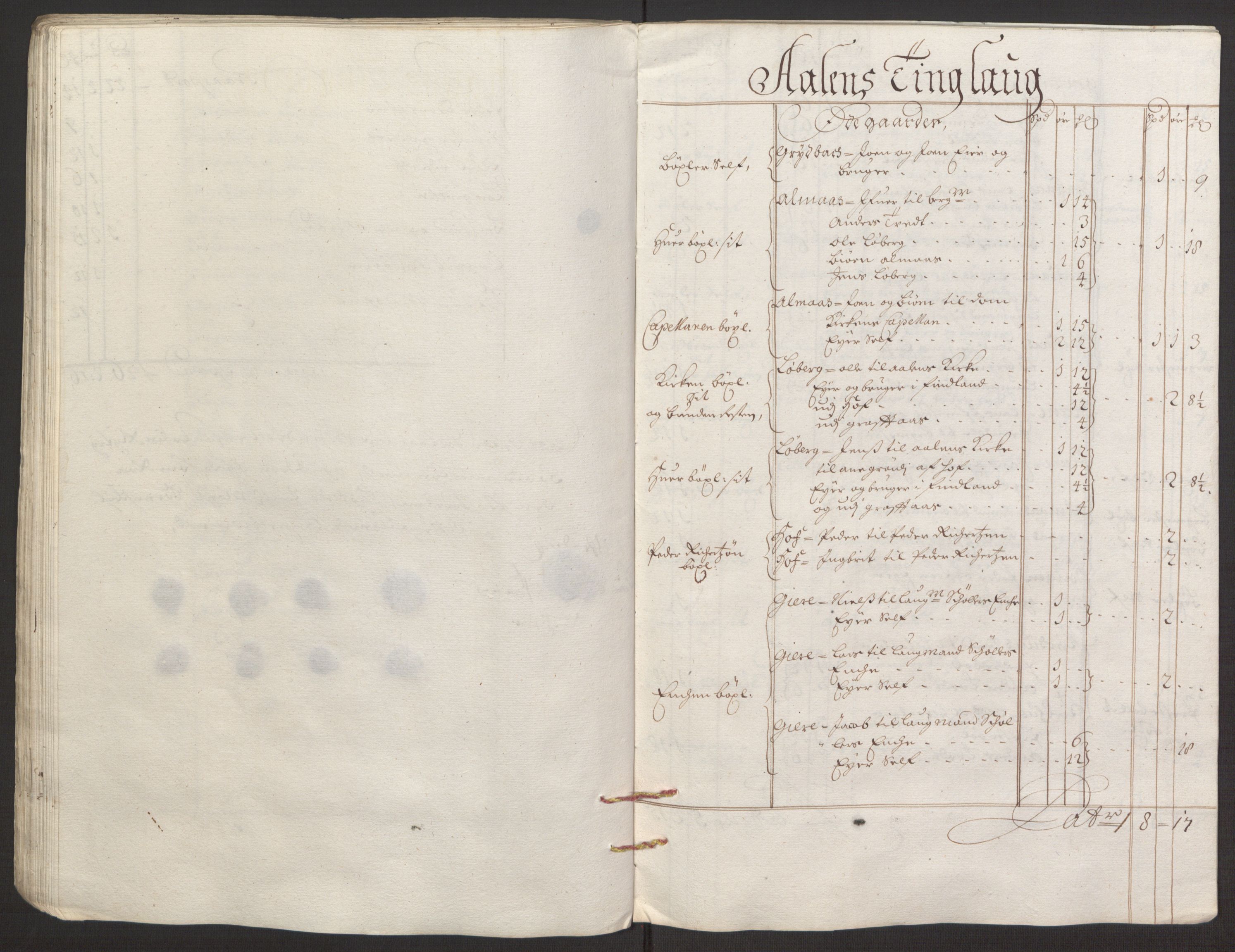 Rentekammeret inntil 1814, Reviderte regnskaper, Fogderegnskap, AV/RA-EA-4092/R59/L3943: Fogderegnskap Gauldal, 1693, s. 64
