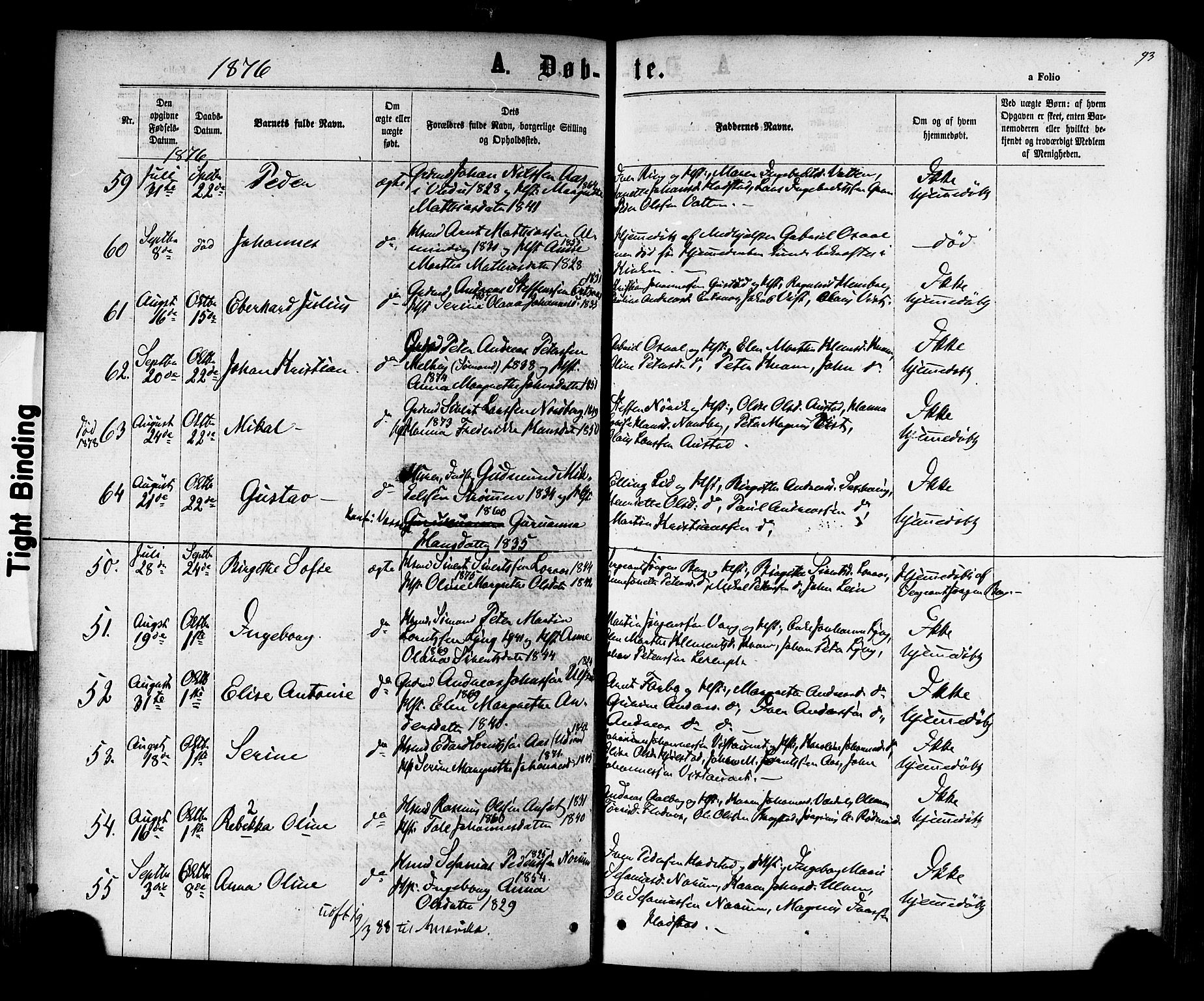 Ministerialprotokoller, klokkerbøker og fødselsregistre - Nord-Trøndelag, AV/SAT-A-1458/730/L0284: Ministerialbok nr. 730A09, 1866-1878, s. 93