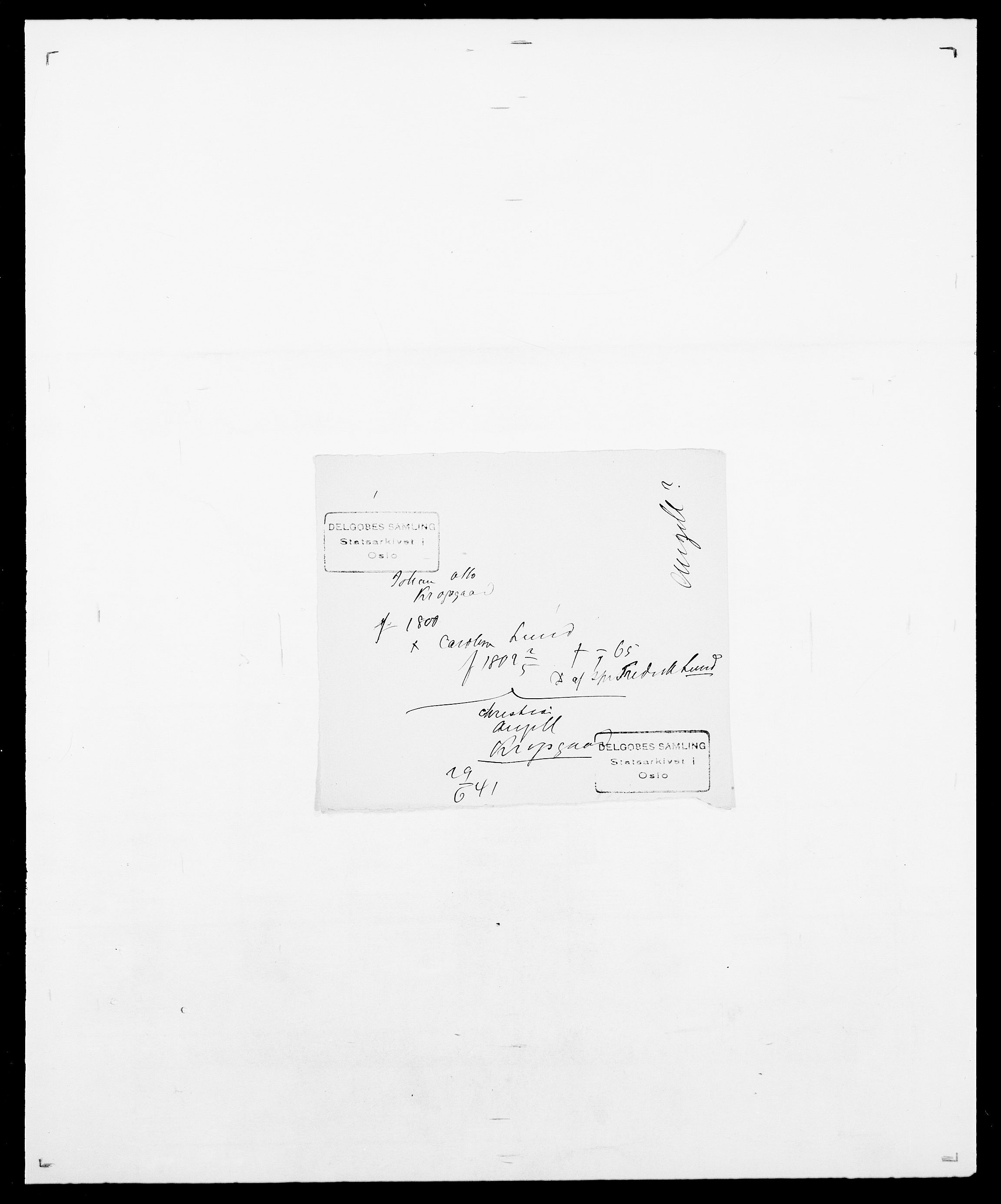 Delgobe, Charles Antoine - samling, SAO/PAO-0038/D/Da/L0022: Krog - Lasteen, s. 68