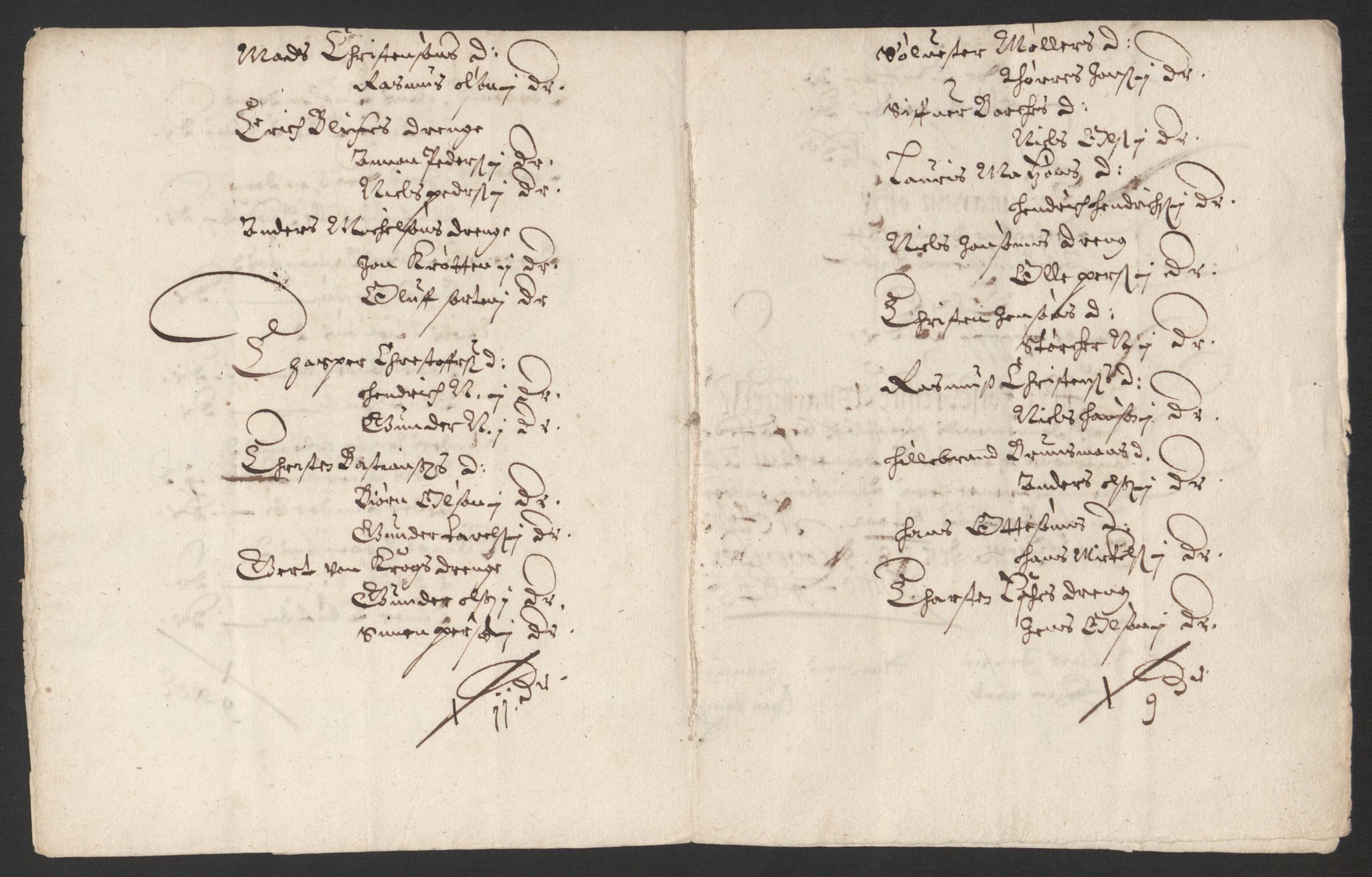 Rentekammeret inntil 1814, Reviderte regnskaper, Byregnskaper, RA/EA-4066/R/Rs/L0504: [S1] Kontribusjonsregnskap, 1631-1684, s. 45