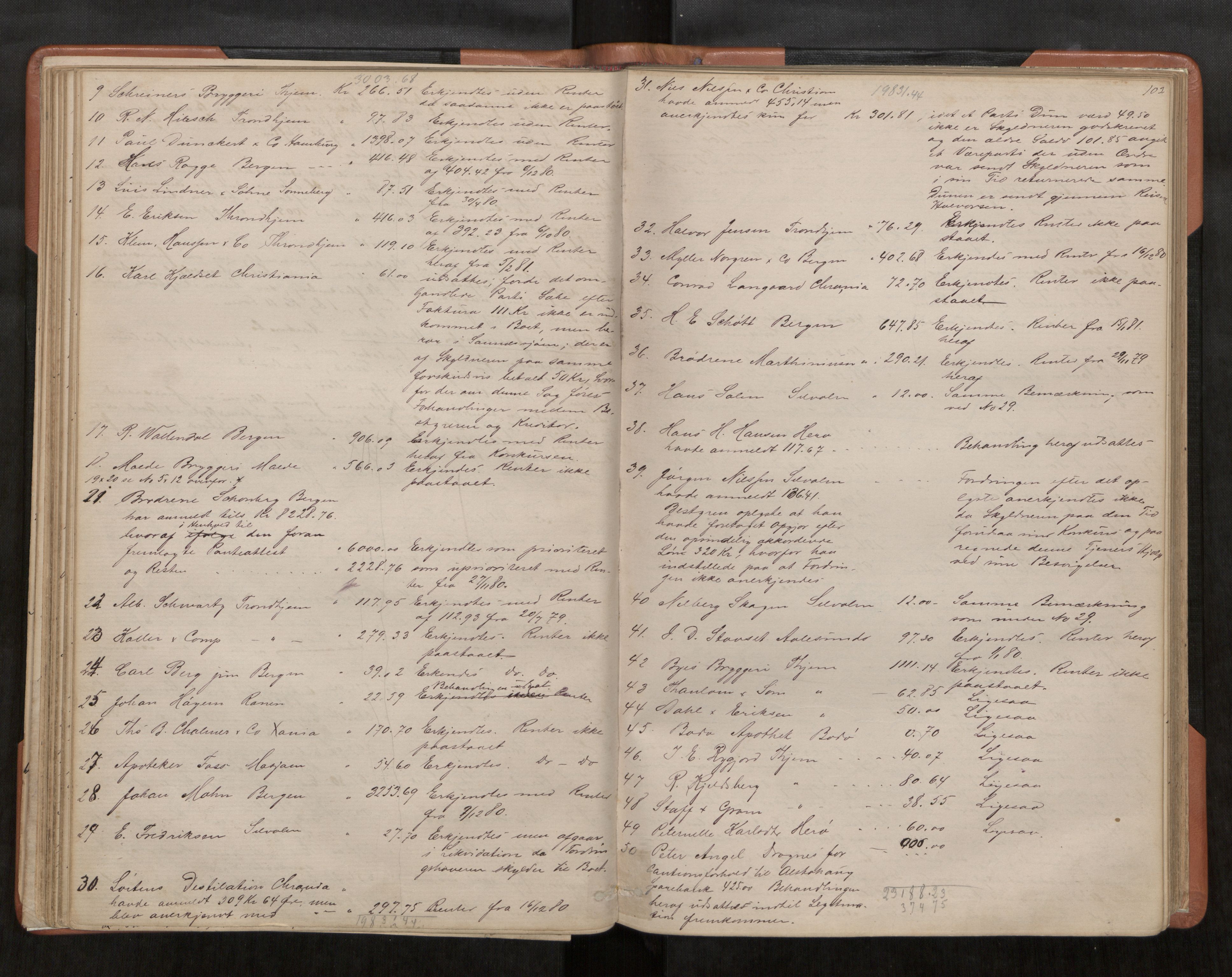 Søndre Helgeland sorenskriveri, AV/SAT-A-4575/1/3/3B/L0002: Skiftebehandlingsprotokoll, 1877-1885, s. 102