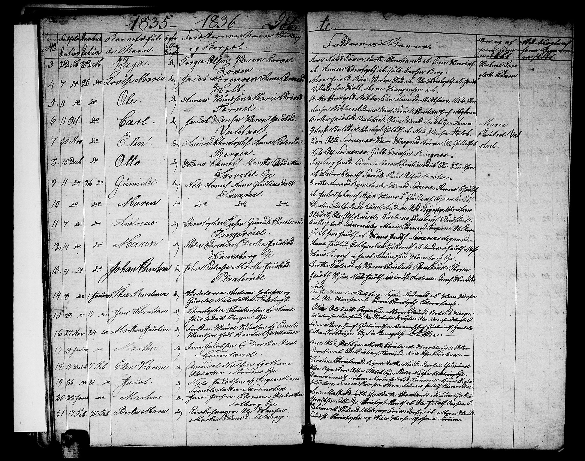 Skedsmo prestekontor Kirkebøker, AV/SAO-A-10033a/G/Ga/L0001: Klokkerbok nr. I 1, 1830-1854, s. 24