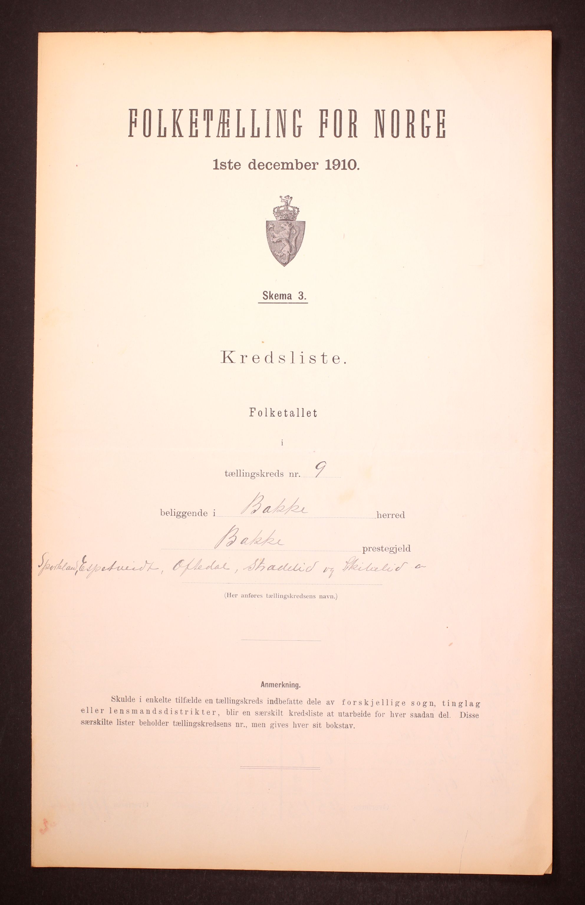 RA, Folketelling 1910 for 1045 Bakke herred, 1910, s. 28