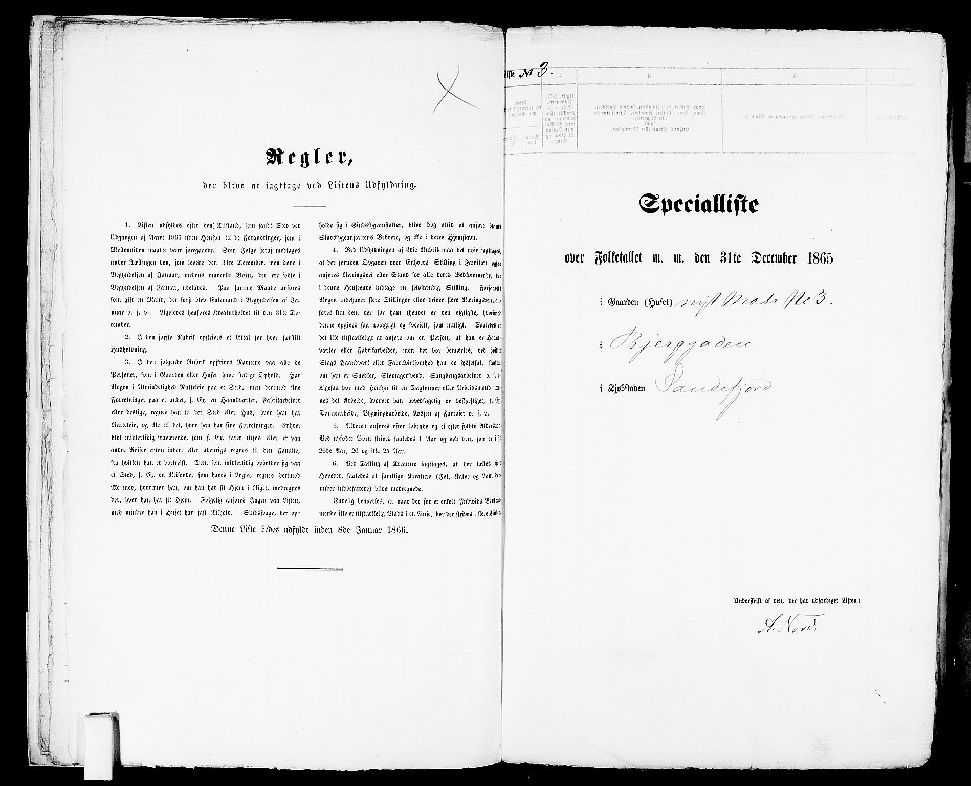 RA, Folketelling 1865 for 0706B Sandeherred prestegjeld, Sandefjord kjøpstad, 1865, s. 12