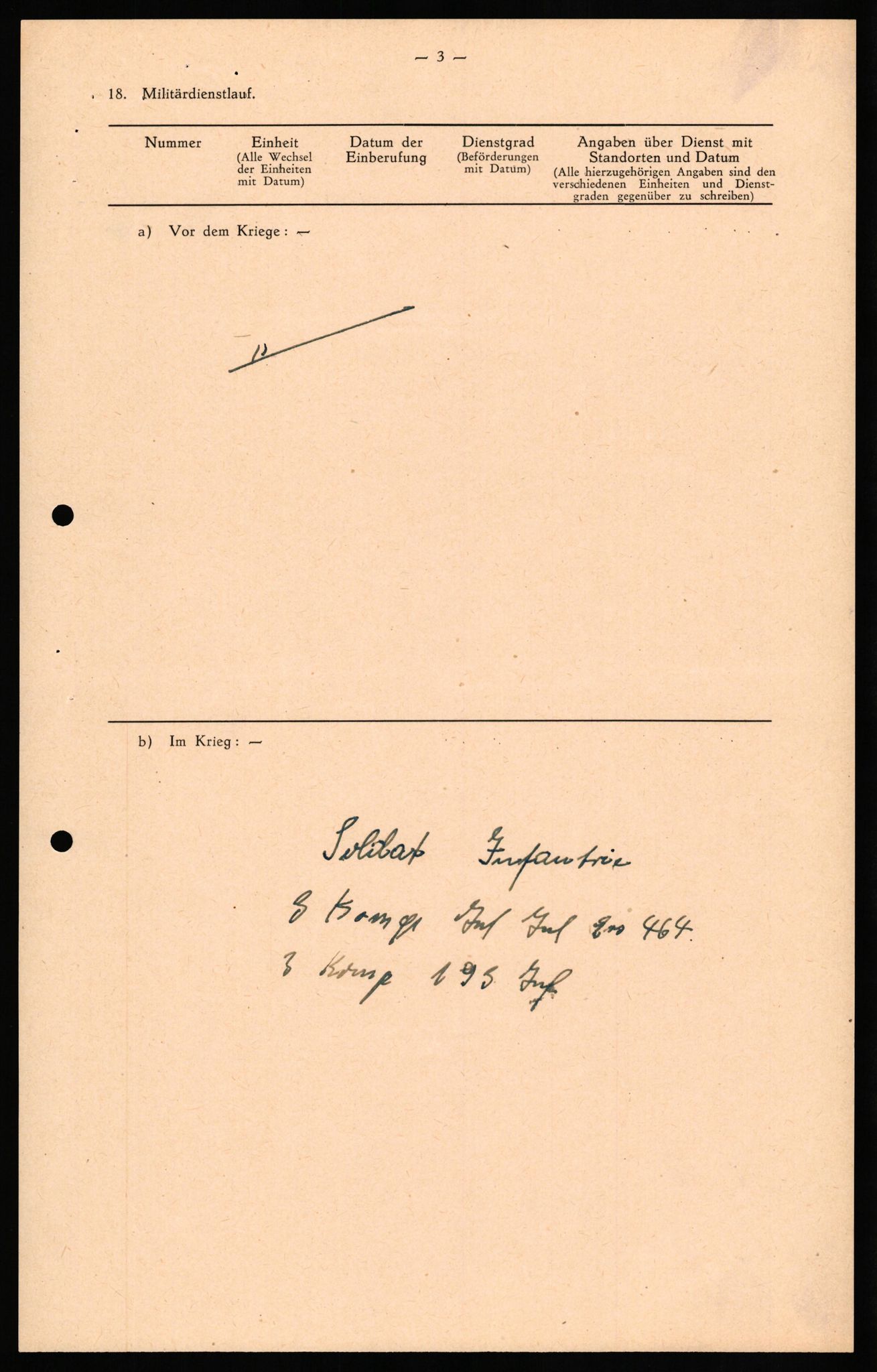 Forsvaret, Forsvarets overkommando II, AV/RA-RAFA-3915/D/Db/L0030: CI Questionaires. Tyske okkupasjonsstyrker i Norge. Tyskere., 1945-1946, s. 482