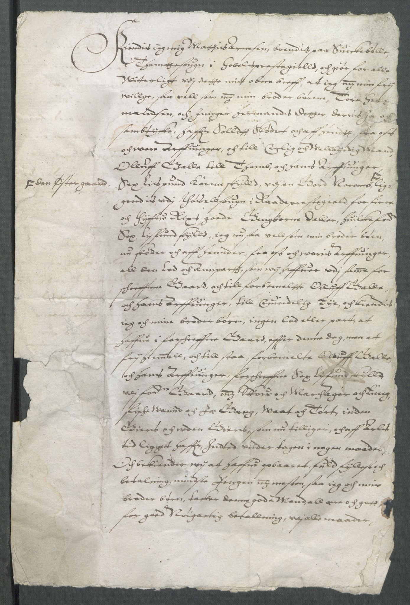 Riksarkivets diplomsamling, AV/RA-EA-5965/F02/L0123: Dokumenter, 1614-1615, s. 137