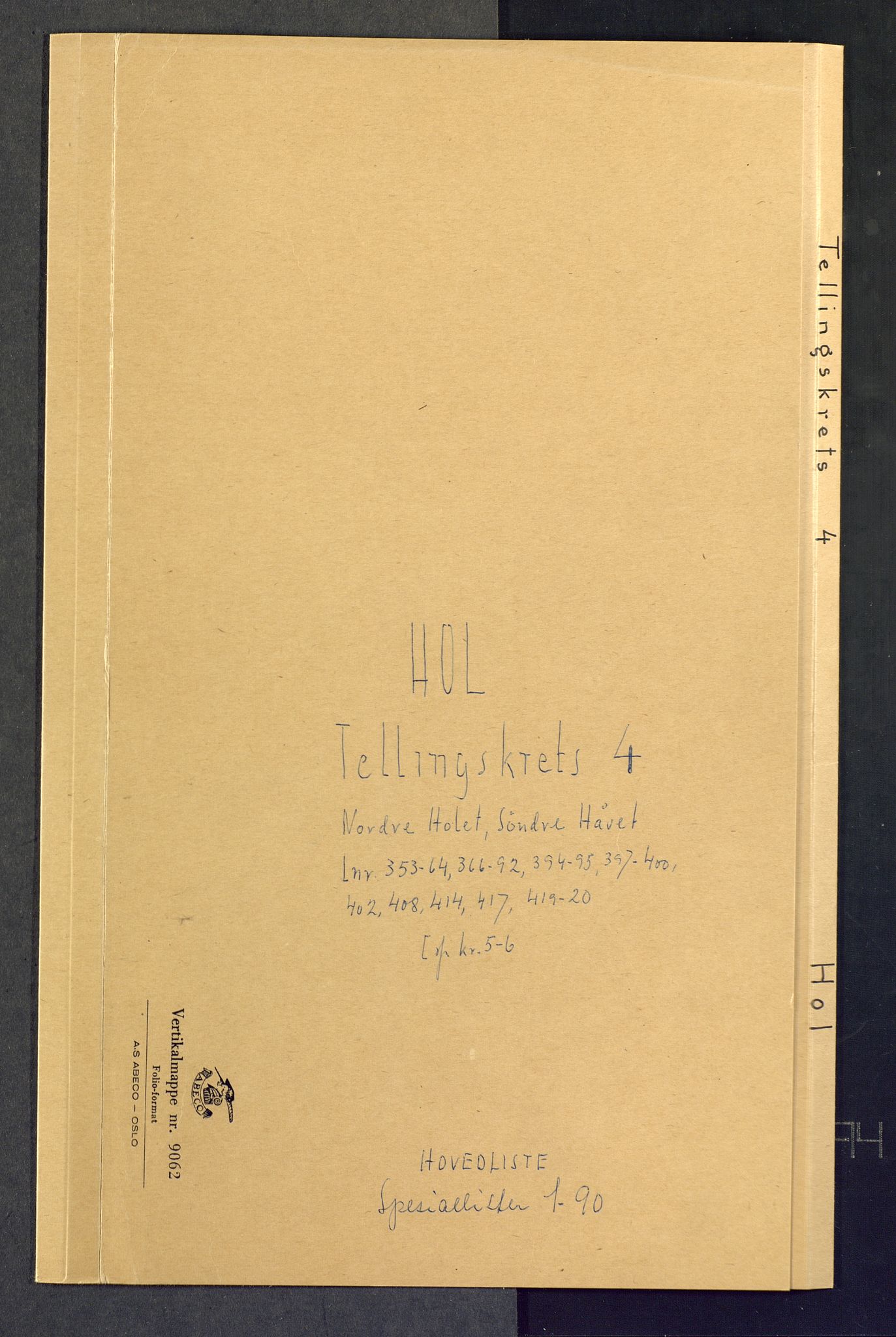 SAKO, Folketelling 1875 for 0620P Hol prestegjeld, 1875, s. 13