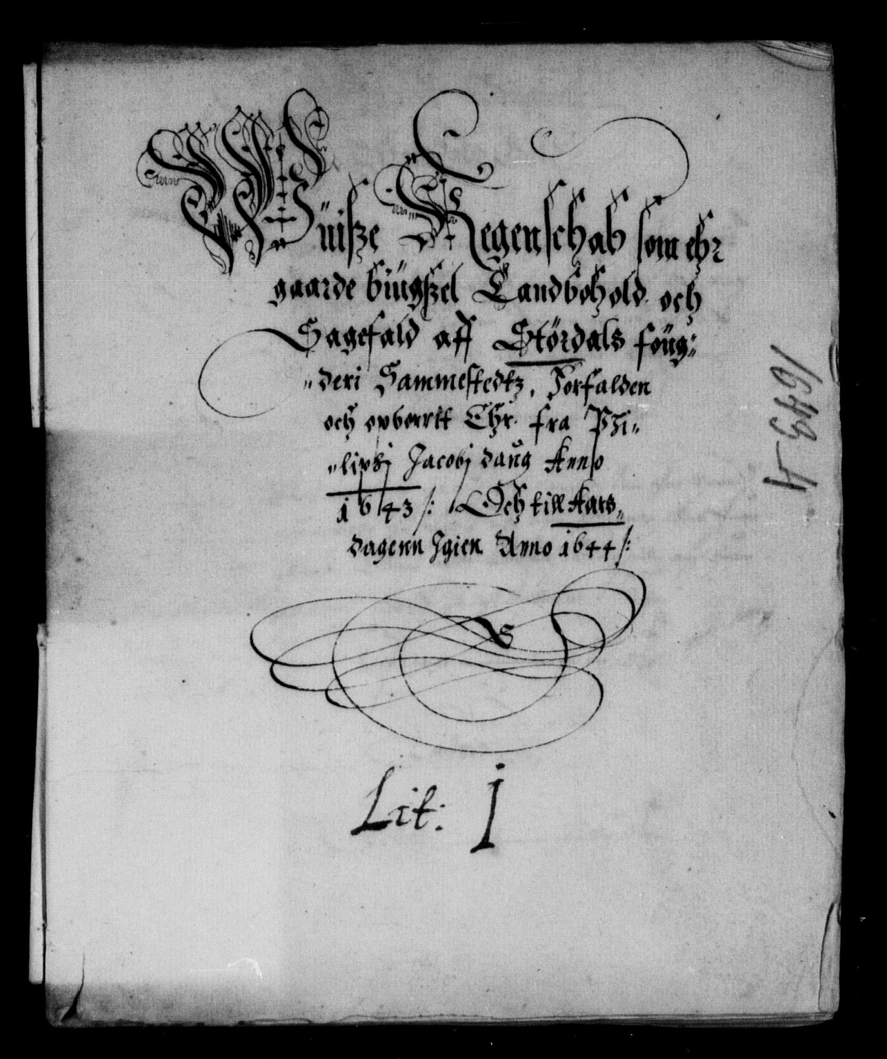 Rentekammeret inntil 1814, Reviderte regnskaper, Lensregnskaper, AV/RA-EA-5023/R/Rb/Rbw/L0077: Trondheim len, 1642-1644