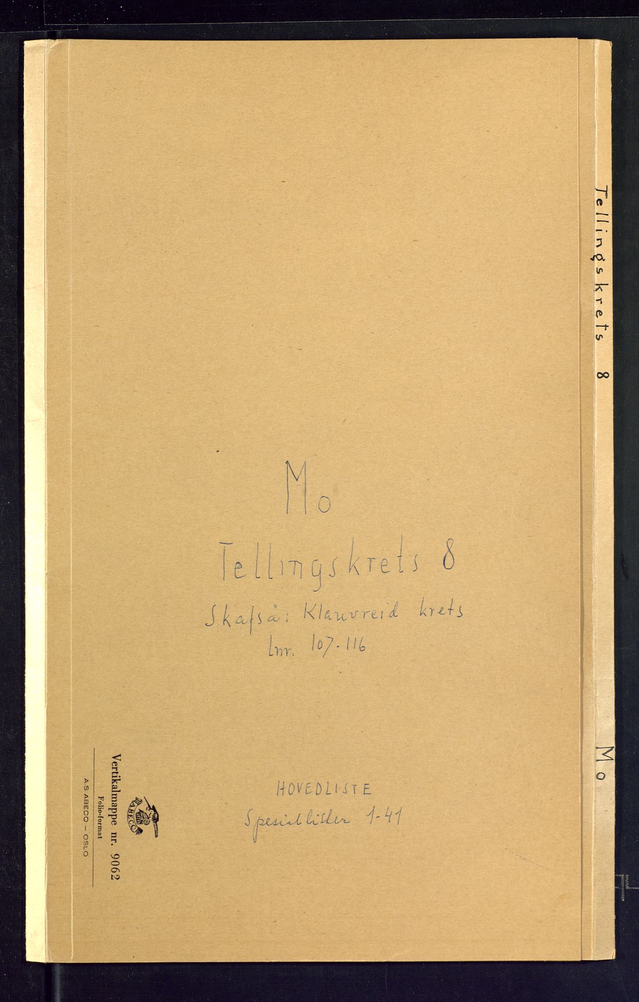 SAKO, Folketelling 1875 for 0832P Mo prestegjeld, 1875, s. 29