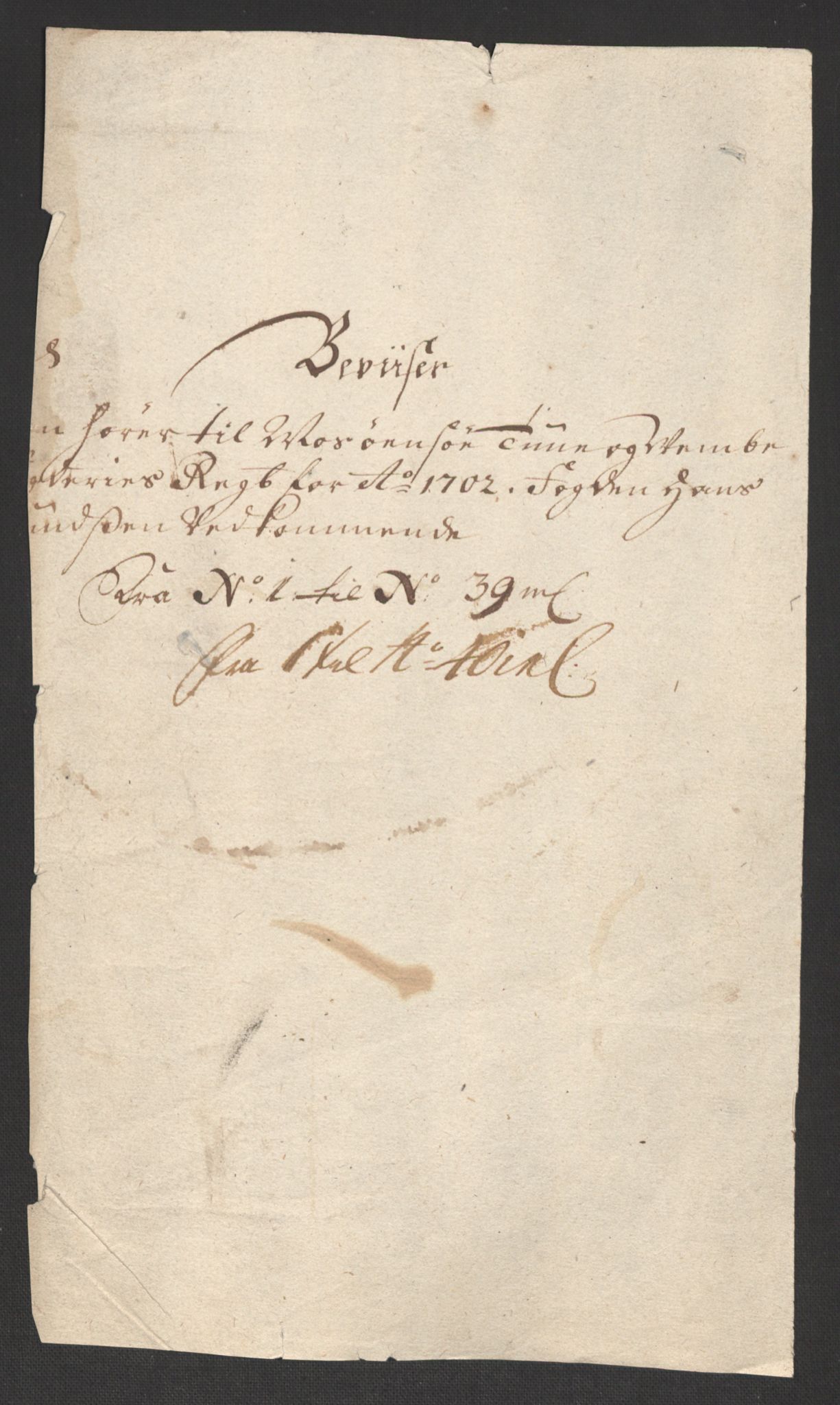 Rentekammeret inntil 1814, Reviderte regnskaper, Fogderegnskap, RA/EA-4092/R04/L0131: Fogderegnskap Moss, Onsøy, Tune, Veme og Åbygge, 1702, s. 45