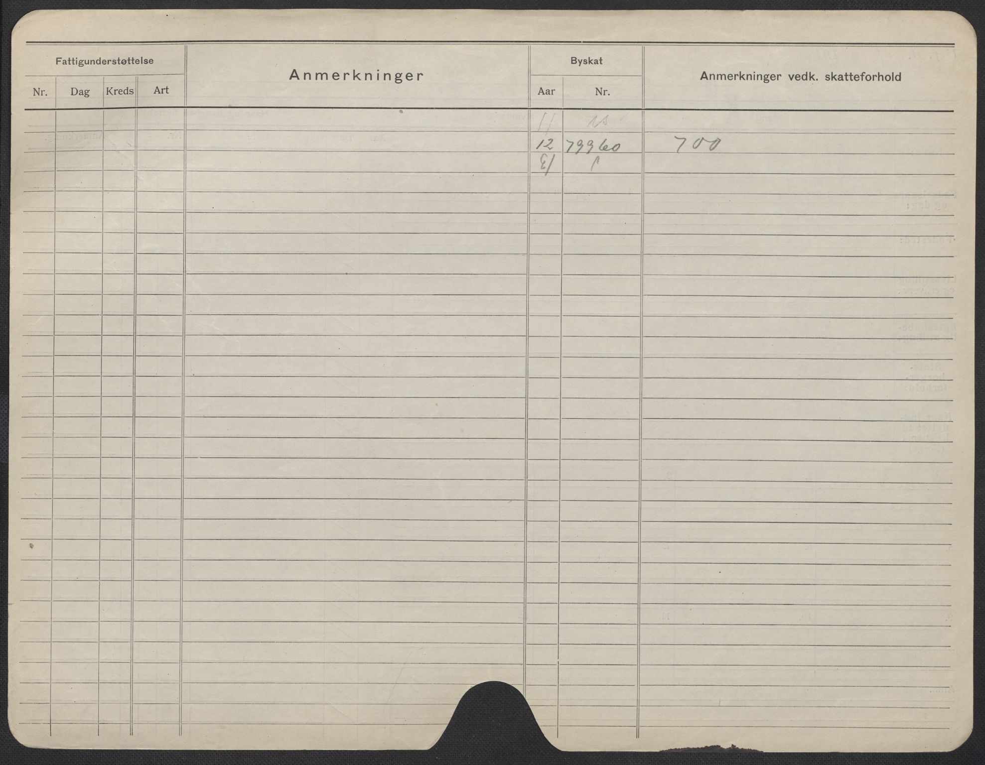 Oslo folkeregister, Registerkort, SAO/A-11715/F/Fa/Fac/L0010: Menn, 1906-1914, s. 1000b