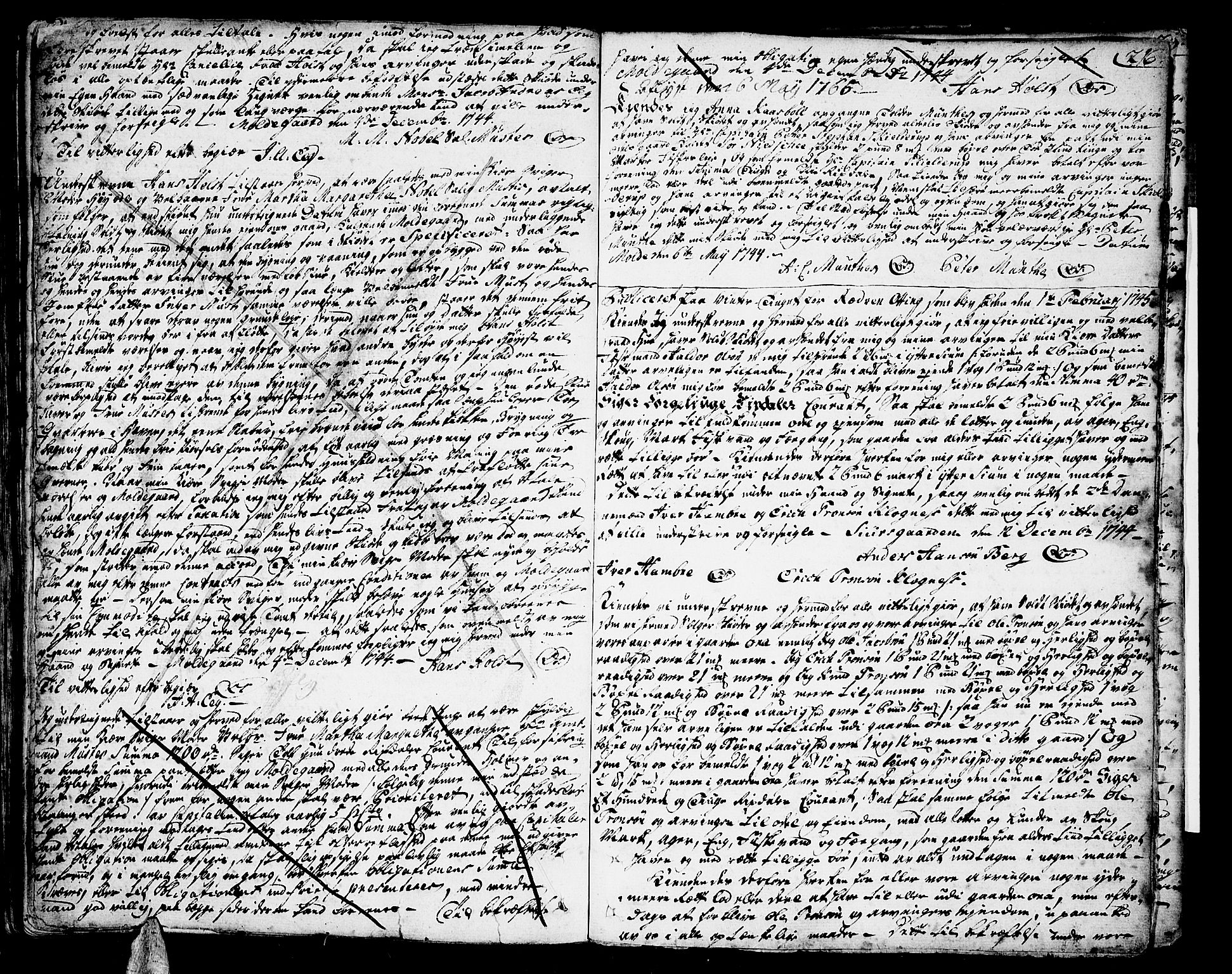 Romsdal sorenskriveri, SAT/A-4149/1/2/2C/L0002: Pantebok nr. 2, 1731-1745, s. 216