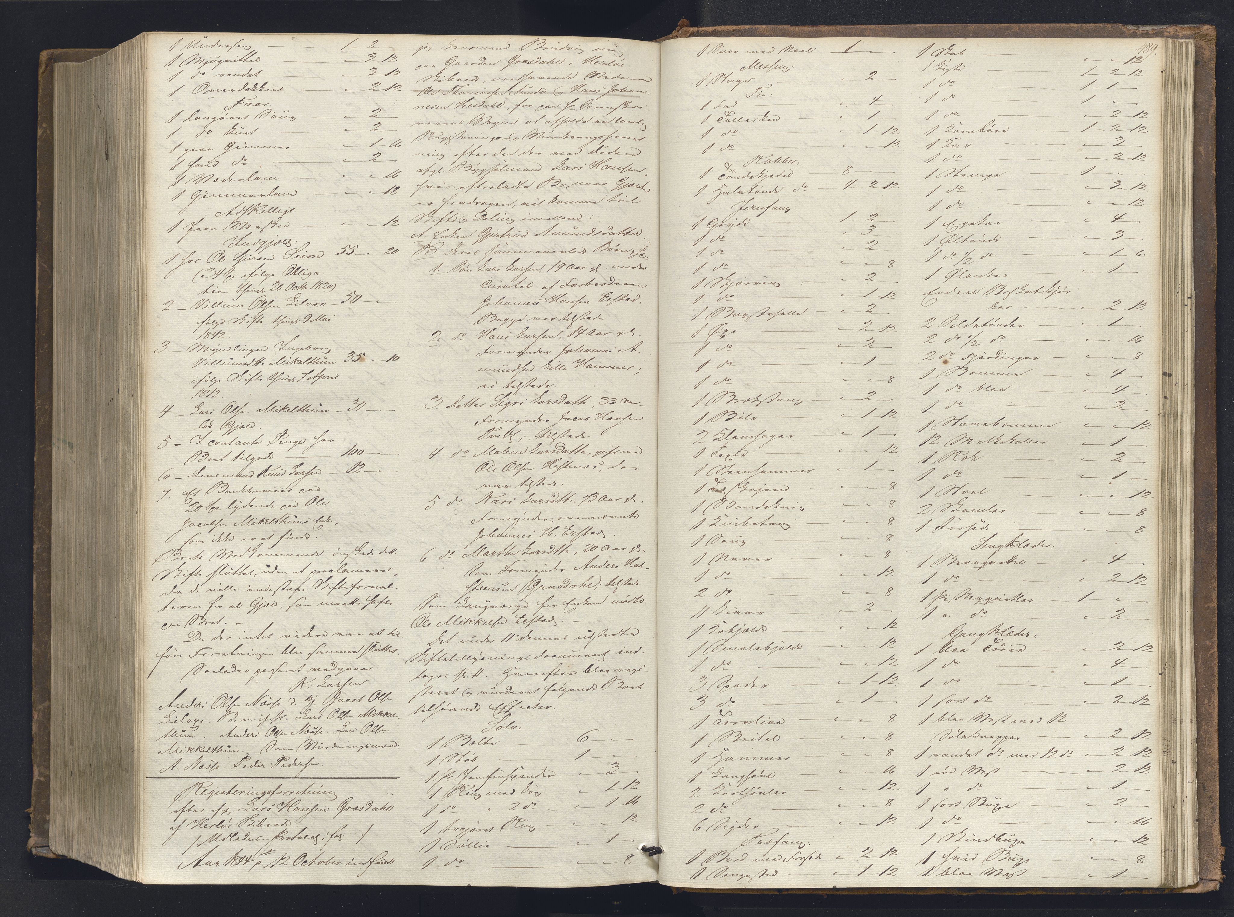 Nordhordland sorenskrivar, AV/SAB-A-2901/1/H/Hb/L0001: Registreringsprotokollar, 1841-1845, s. 489