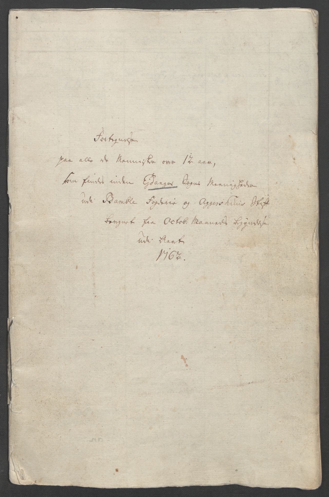 Rentekammeret inntil 1814, Reviderte regnskaper, Fogderegnskap, AV/RA-EA-4092/R37/L2239: Ekstraskatten Nedre Telemark og Bamble, 1762-1763, s. 267