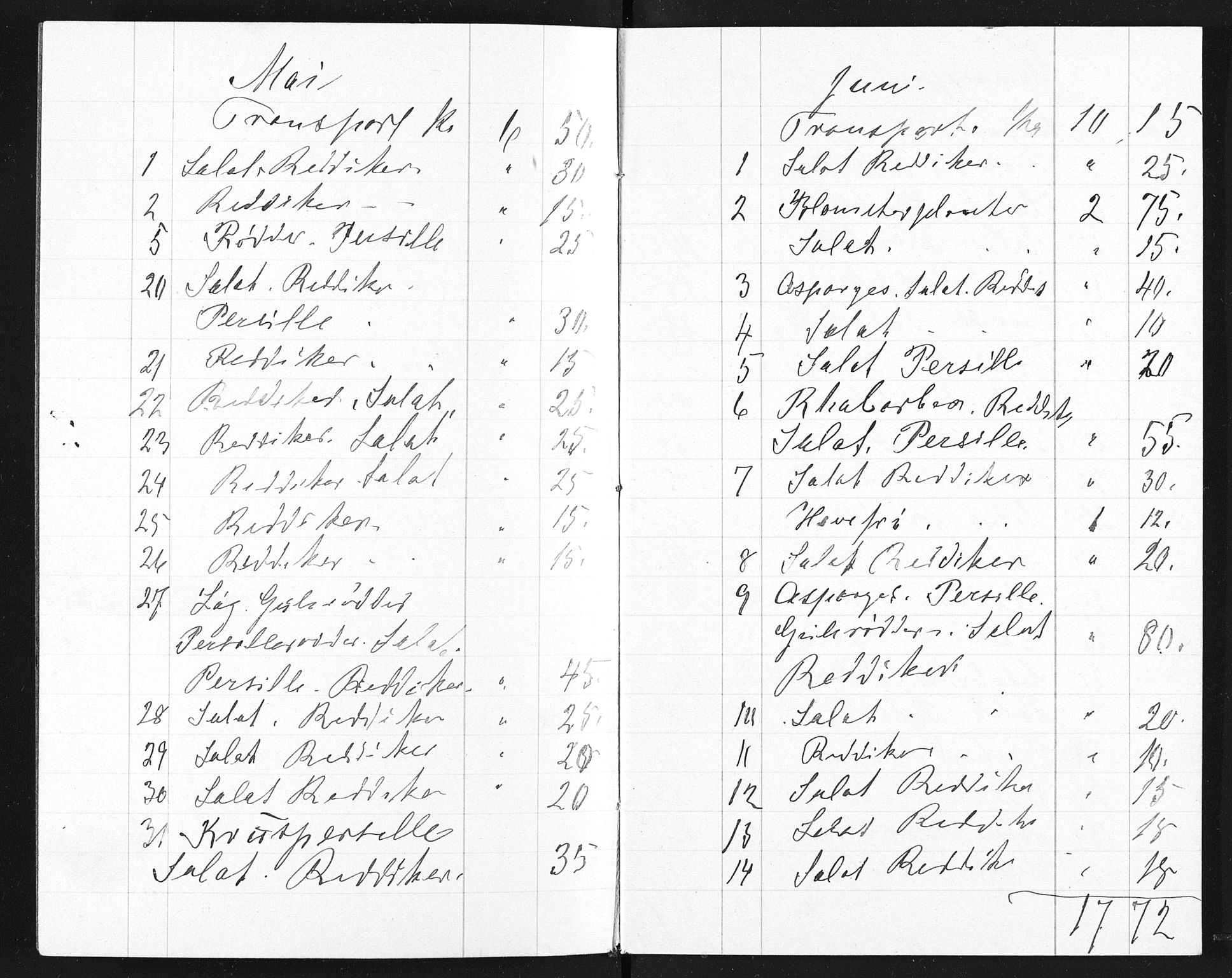 Familien Aalls privatarkiv , NESJ/NJM-005/E-00003/L0001/0002/0012: Dag- og notatbøker / Dølner dagbok-bokpakke 002, 1904-1905