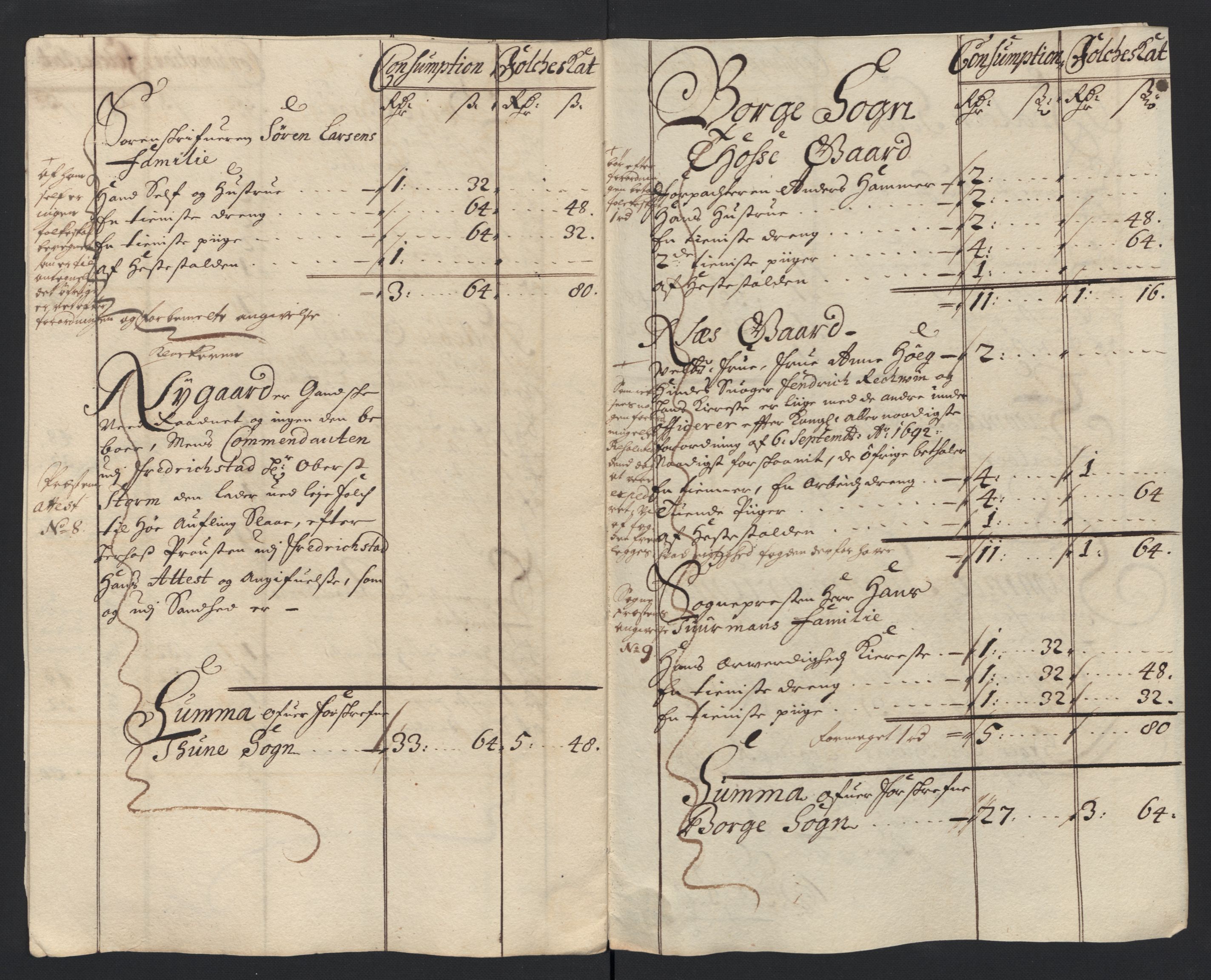 Rentekammeret inntil 1814, Reviderte regnskaper, Fogderegnskap, RA/EA-4092/R04/L0128: Fogderegnskap Moss, Onsøy, Tune, Veme og Åbygge, 1699, s. 66