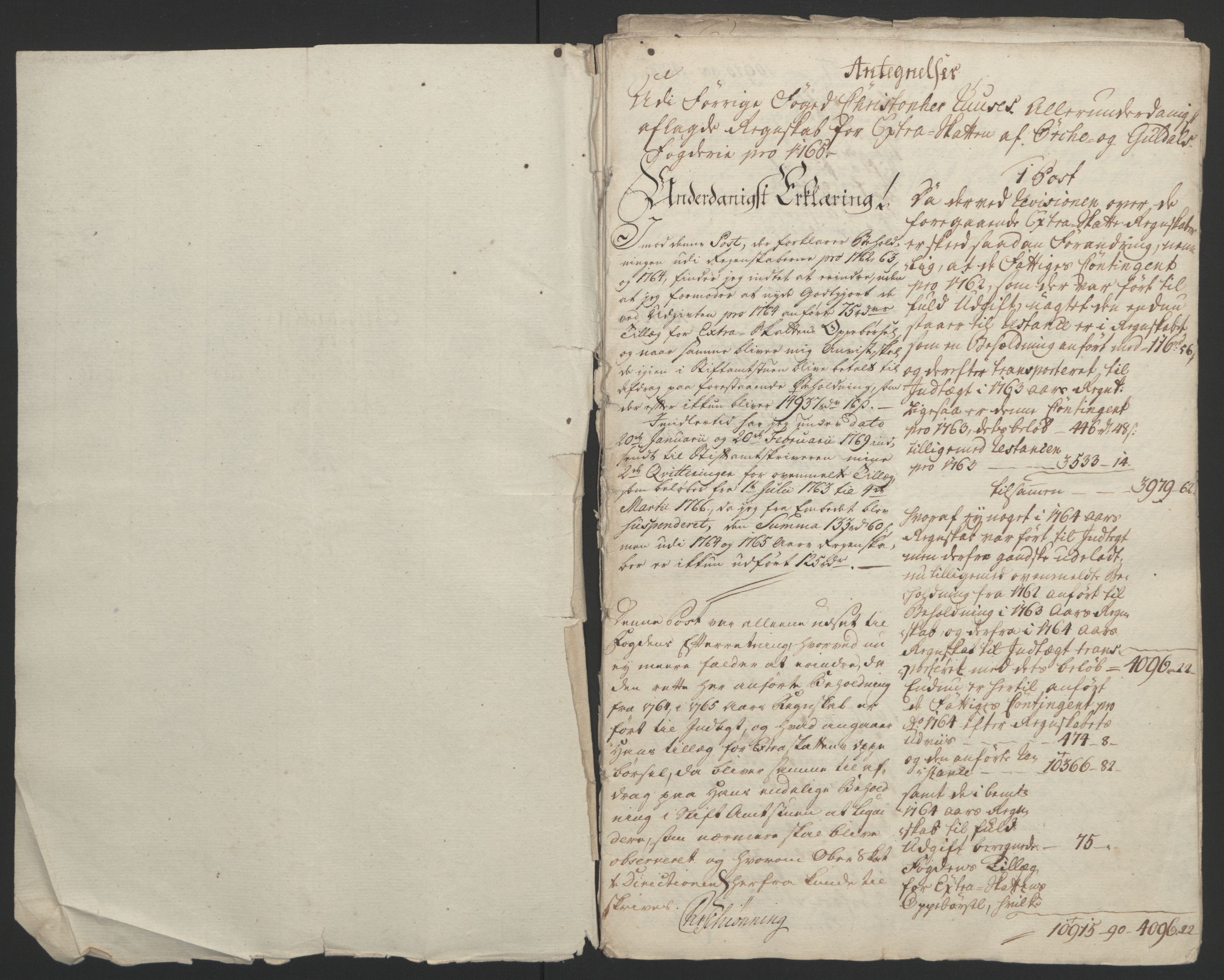 Rentekammeret inntil 1814, Reviderte regnskaper, Fogderegnskap, RA/EA-4092/R60/L4094: Ekstraskatten Orkdal og Gauldal, 1762-1765, s. 290
