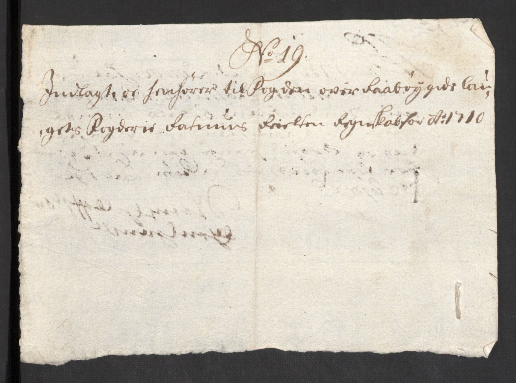 Rentekammeret inntil 1814, Reviderte regnskaper, Fogderegnskap, RA/EA-4092/R40/L2449: Fogderegnskap Råbyggelag, 1709-1711, s. 163