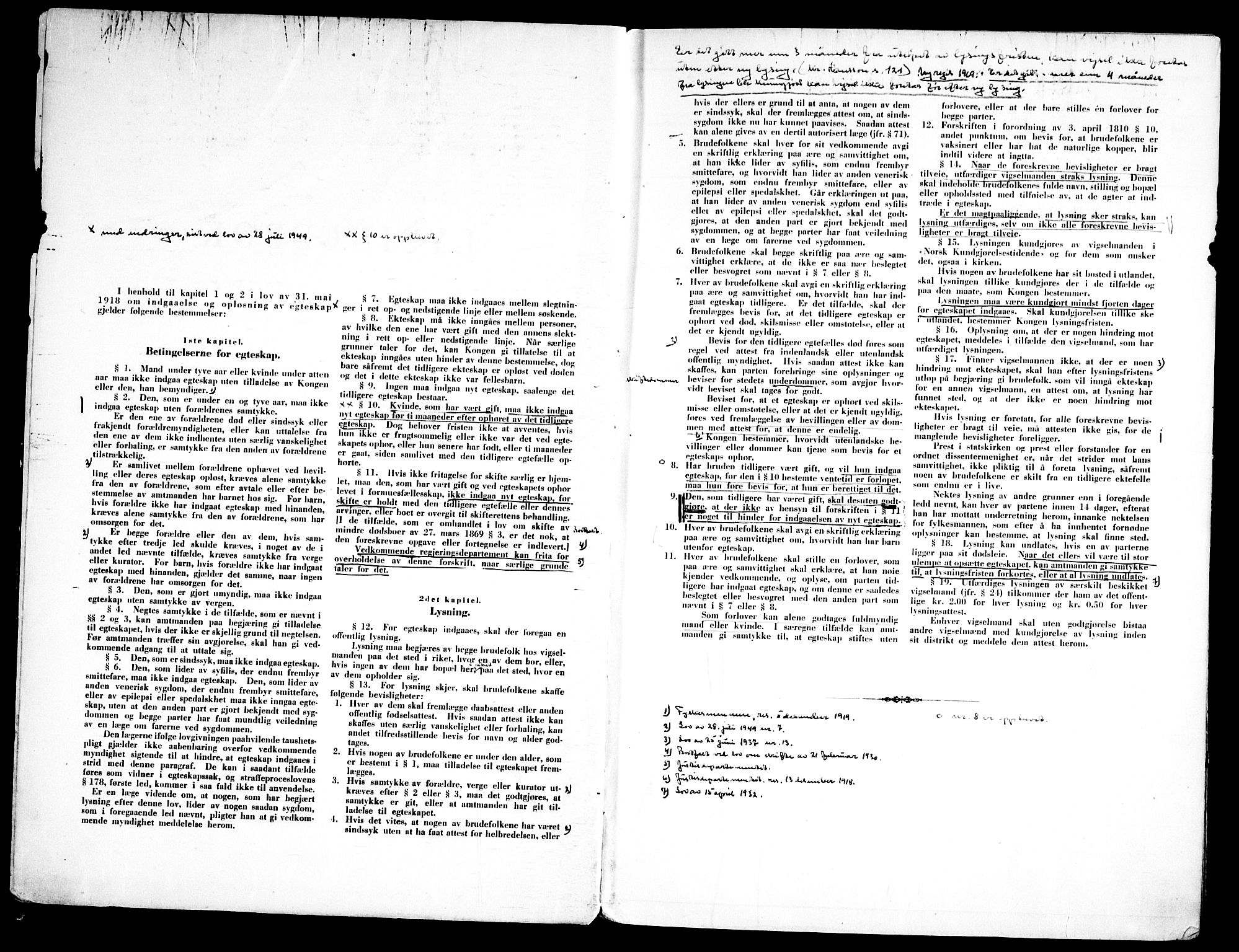Nesodden prestekontor Kirkebøker, AV/SAO-A-10013/H/Ha/L0002: Lysningsprotokoll nr. 2, 1948-1973