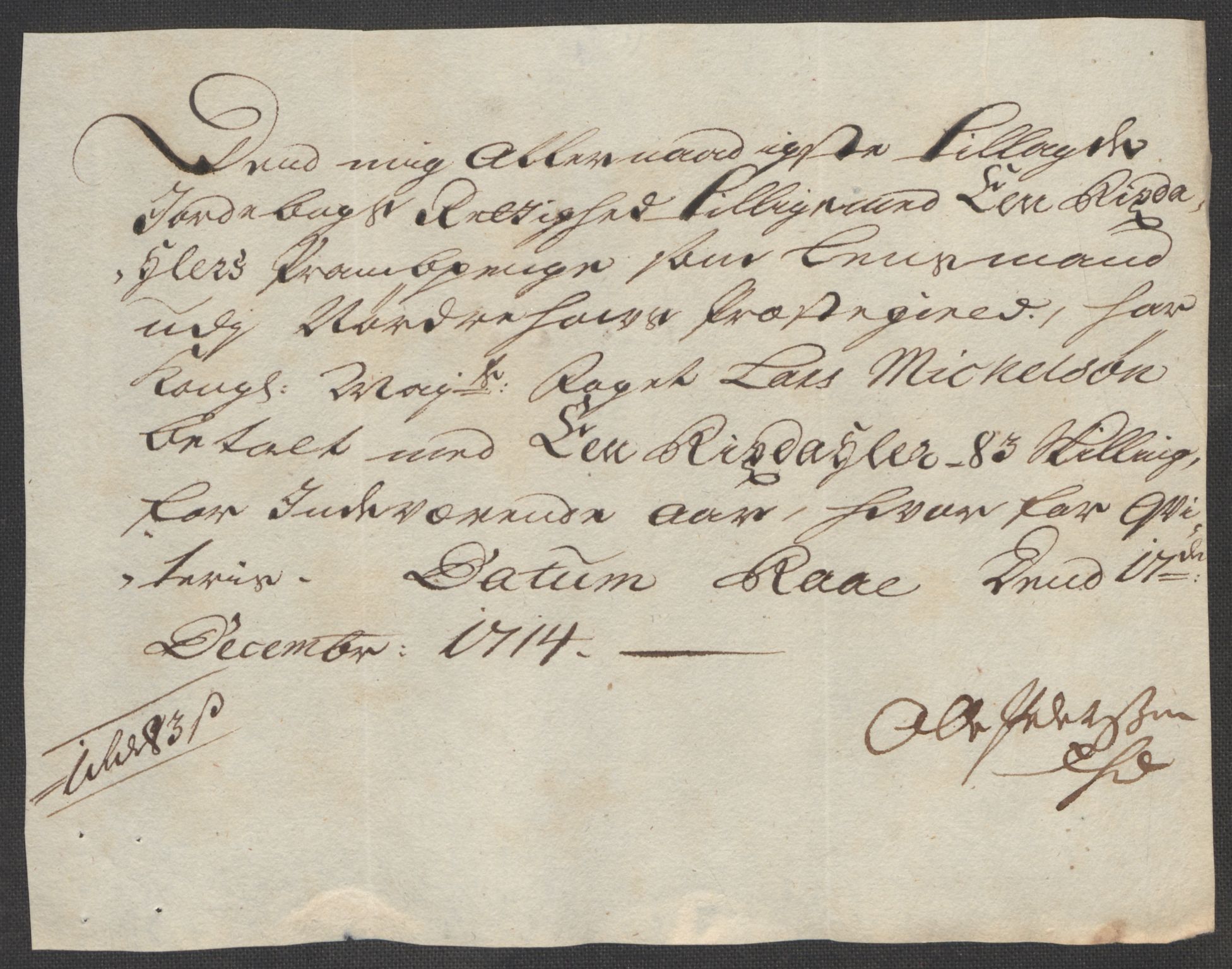 Rentekammeret inntil 1814, Reviderte regnskaper, Fogderegnskap, RA/EA-4092/R23/L1471: Fogderegnskap Ringerike og Hallingdal, 1713-1714, s. 484