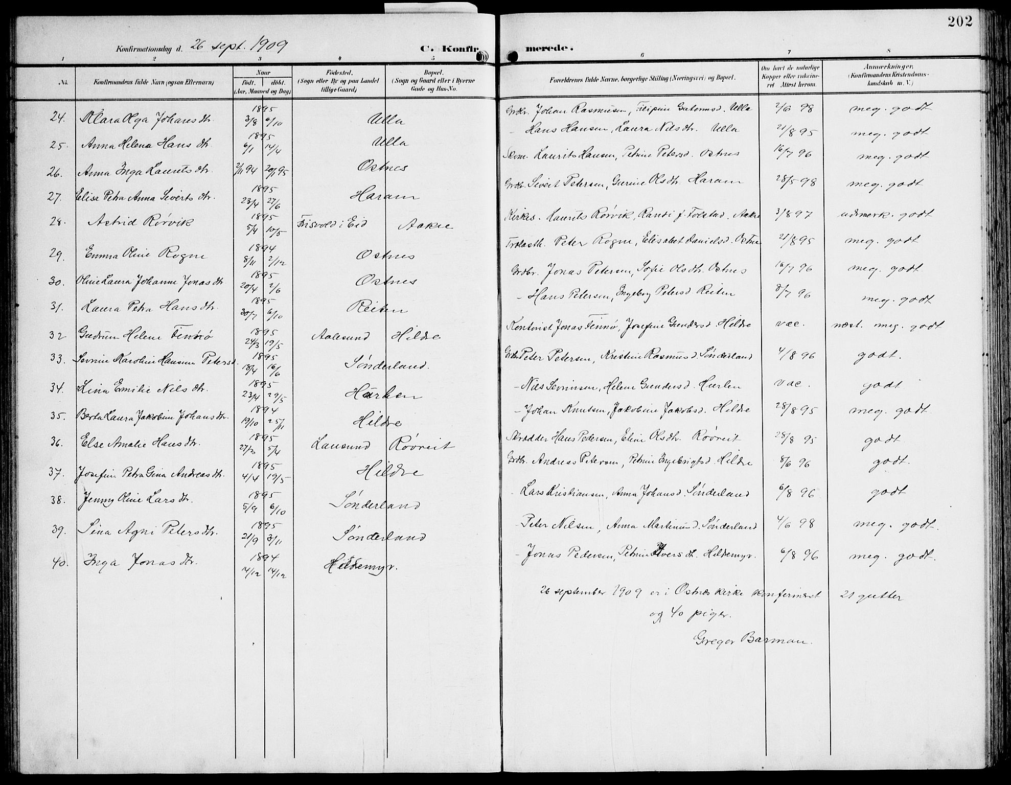 Ministerialprotokoller, klokkerbøker og fødselsregistre - Møre og Romsdal, AV/SAT-A-1454/536/L0511: Klokkerbok nr. 536C06, 1899-1944, s. 202