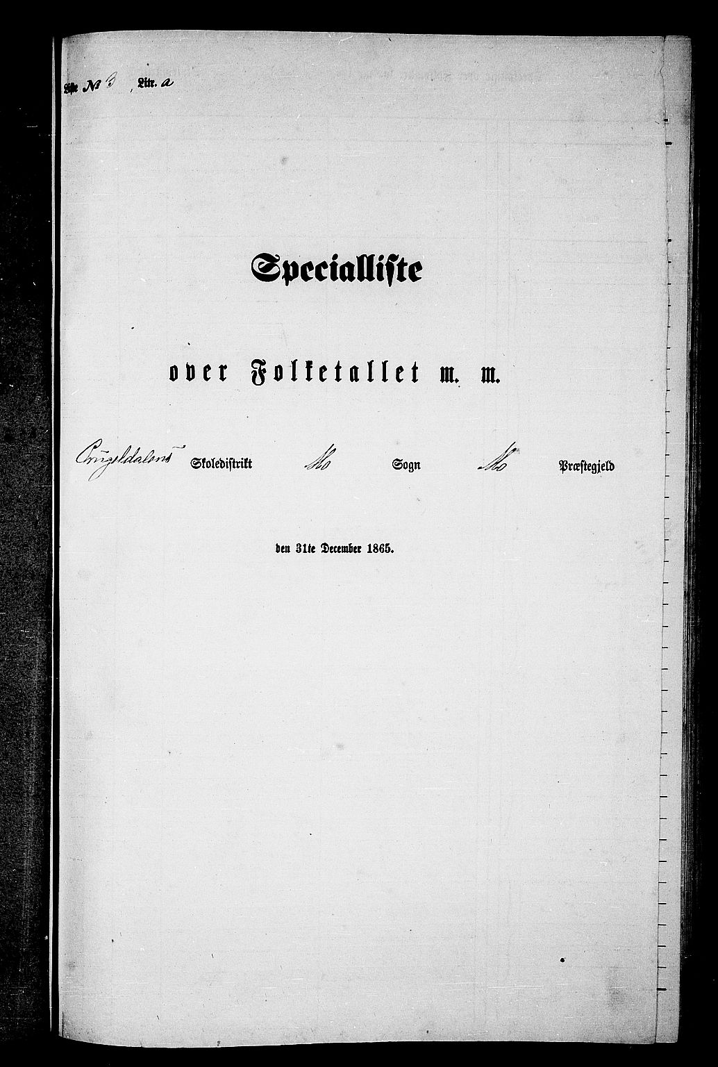 RA, Folketelling 1865 for 1833P Mo prestegjeld, 1865, s. 60