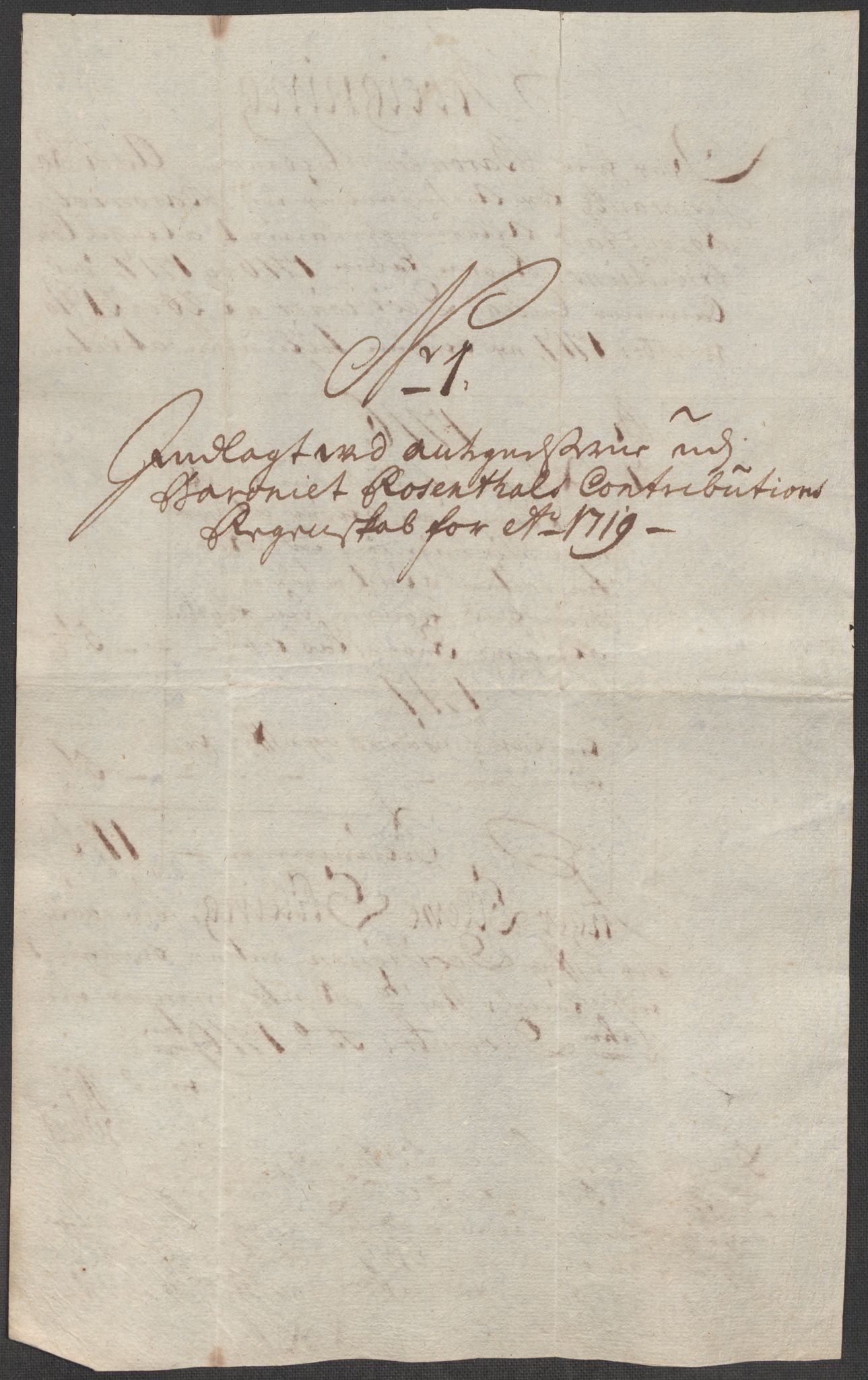 Rentekammeret inntil 1814, Reviderte regnskaper, Fogderegnskap, AV/RA-EA-4092/R49/L3140: Fogderegnskap Rosendal Baroni, 1718-1720, s. 178