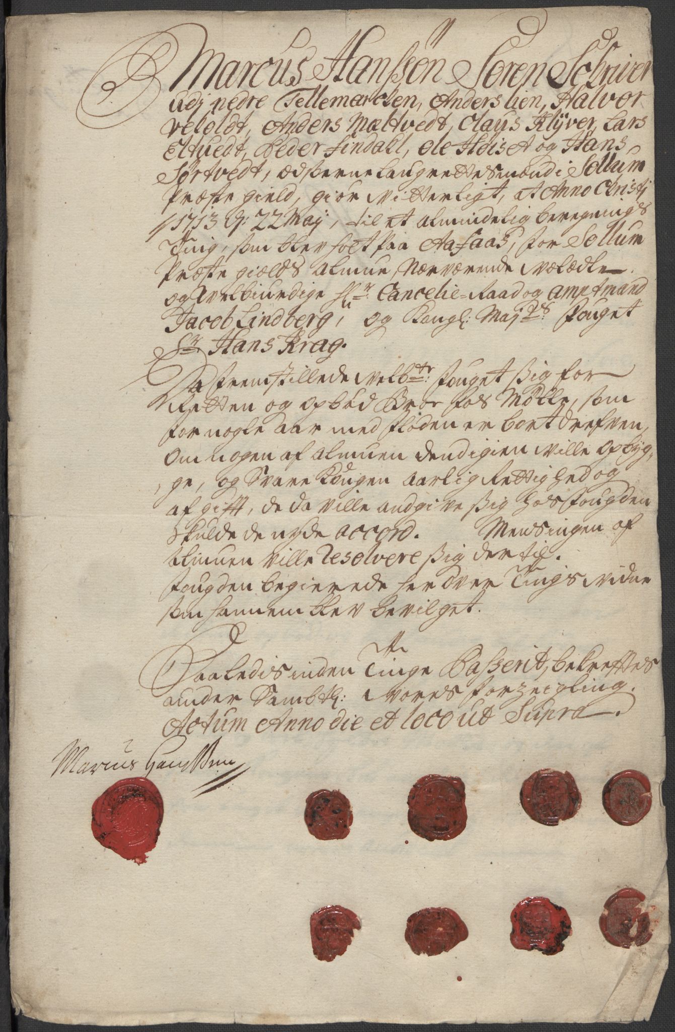 Rentekammeret inntil 1814, Reviderte regnskaper, Fogderegnskap, RA/EA-4092/R36/L2125: Fogderegnskap Øvre og Nedre Telemark og Bamble, 1713, s. 250